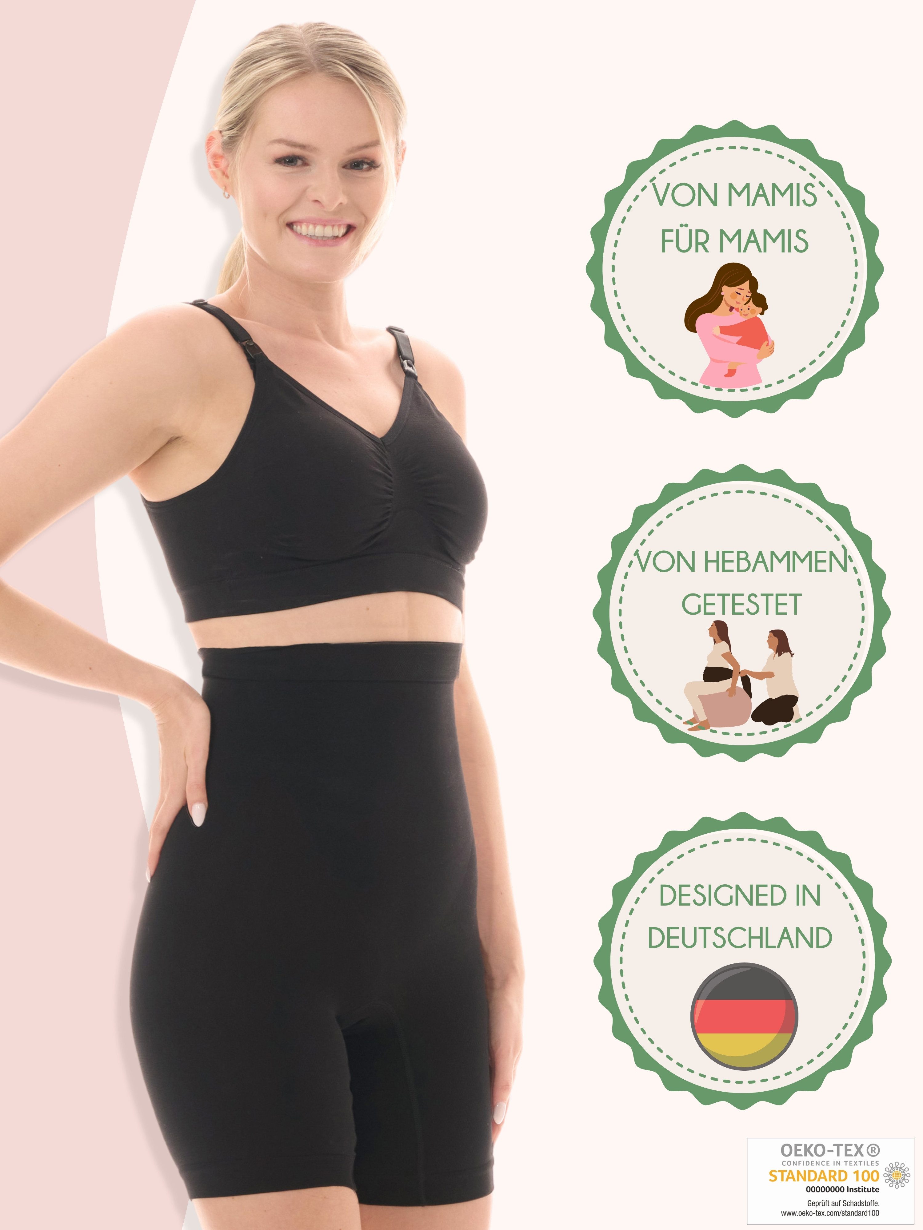 Herzmutter Shapingpants Shaping Shorts Damen - Shapewear Unterwäsche (Packung, 2-St) – Bild 3 von 5