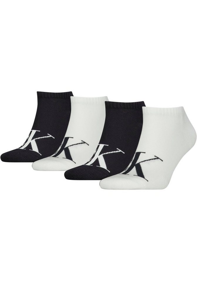 Calvin Klein Jeans Kurzsocken CKJ MEN SNEAKER 4P LOGO (Packung) Short-Socks