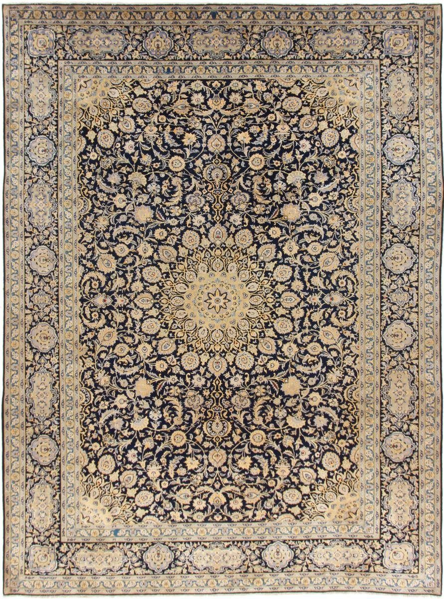 Orientteppich Keshan 270x371 Handgeknüpfter Orientteppich / Perserteppich, Nain Trading, rechteckig, Höhe: 12 mm