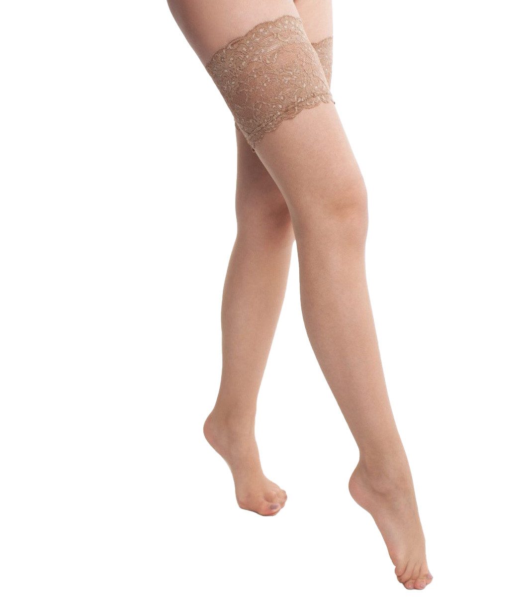 Trasparenze Halterlose Strümpfe Damen VOILE 8 DEN (Packung, 1-Paar, 1 Paar) elegant