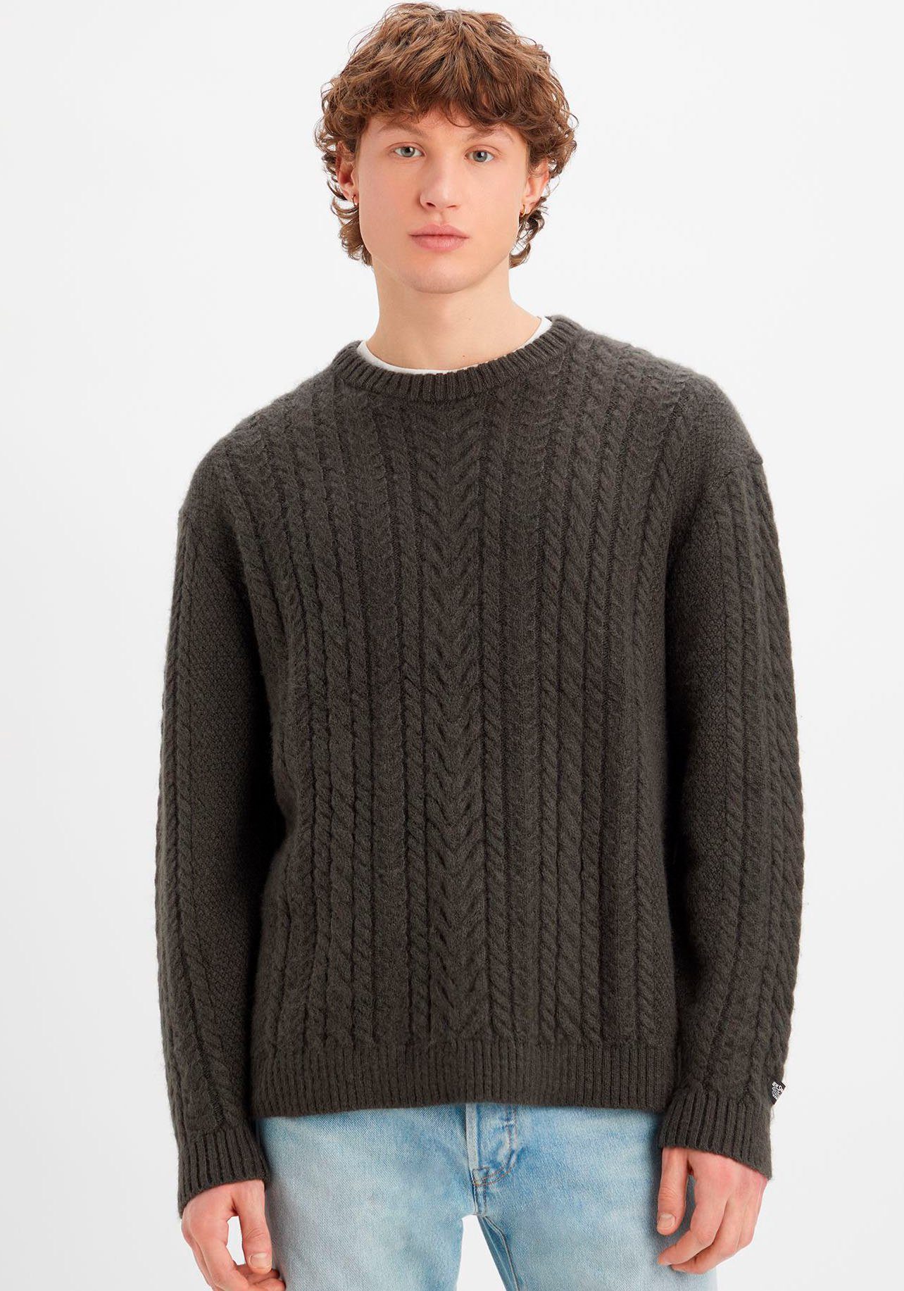Levi's® Strickpullover BATTERY CREWNECK