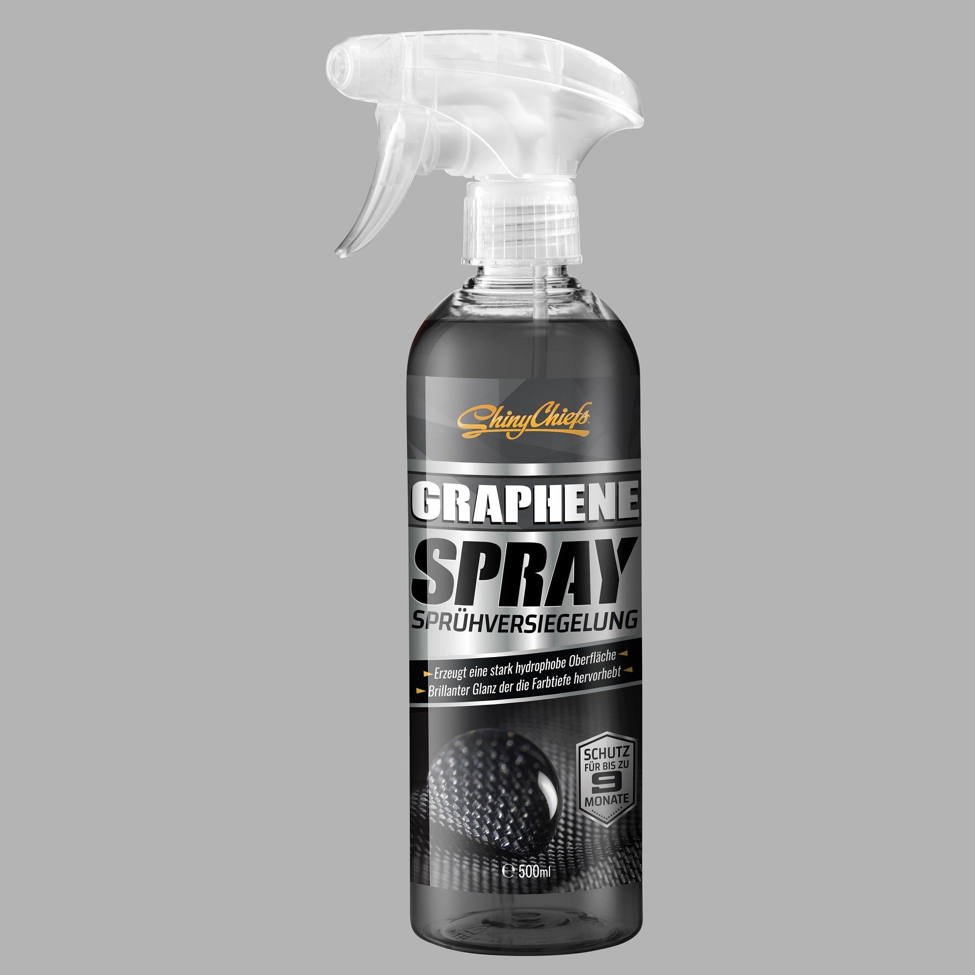 ShinyChiefs GRAPHENE SPRAY - SPRÜHVERSIEGELUNG 500ml Auto-Reinigungsmittel (1-St)