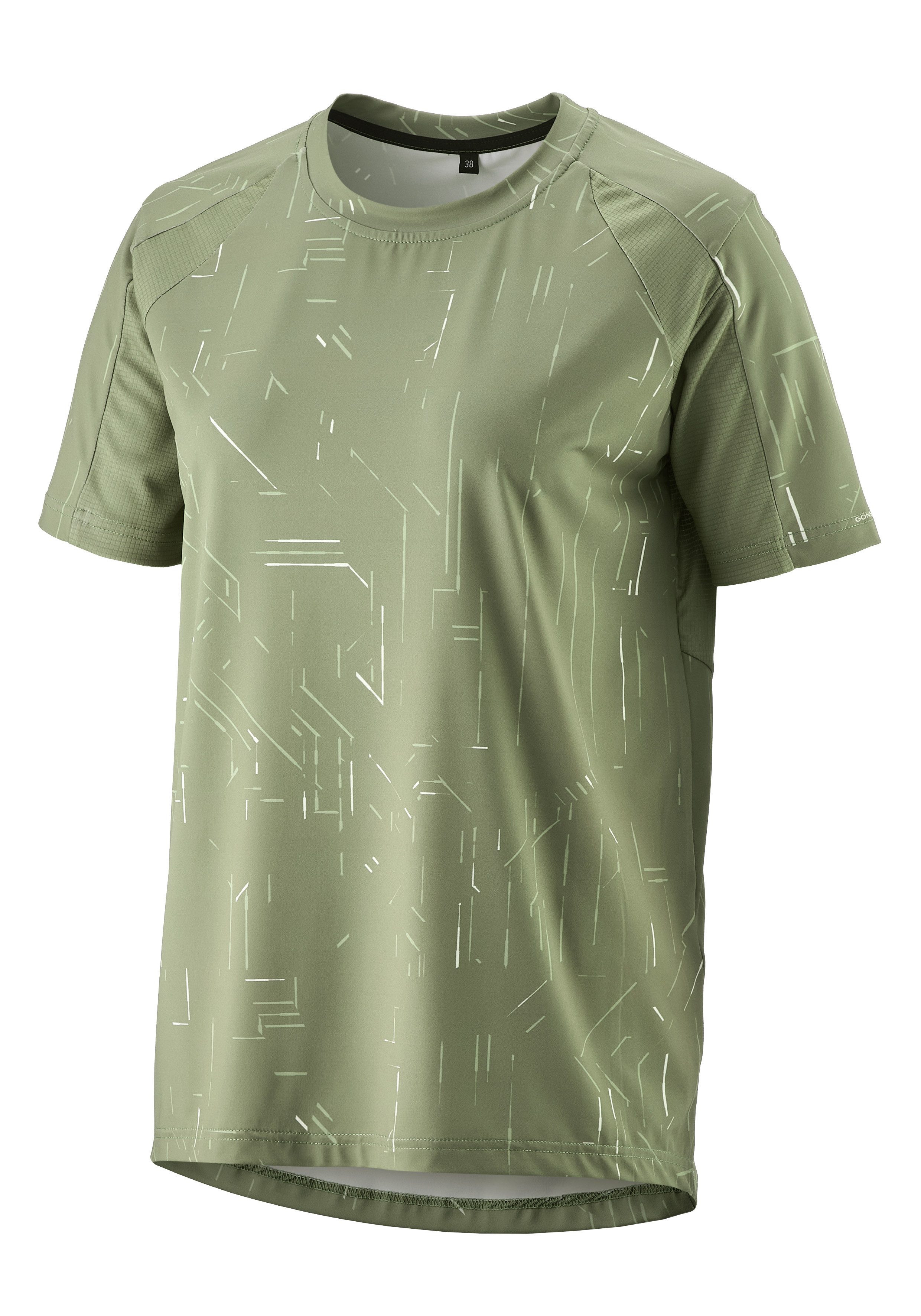 Gonso Radtrikot Trail Jersey W Damen Fahrradtrikot kurzarm, lässiges MTB-Shirt, Quick-Dry, Slim fit