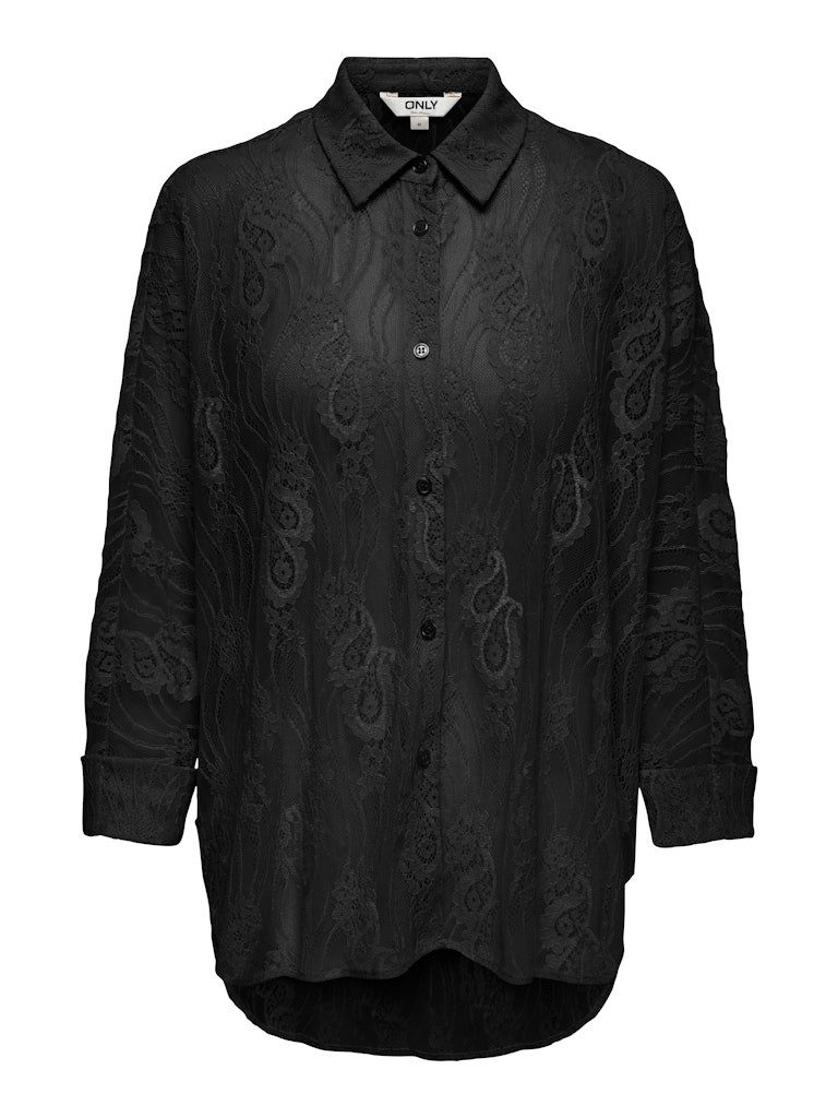 ONLY Blusenshirt ONLNEWLINA GRACE SHAINE SHIRT WVN
