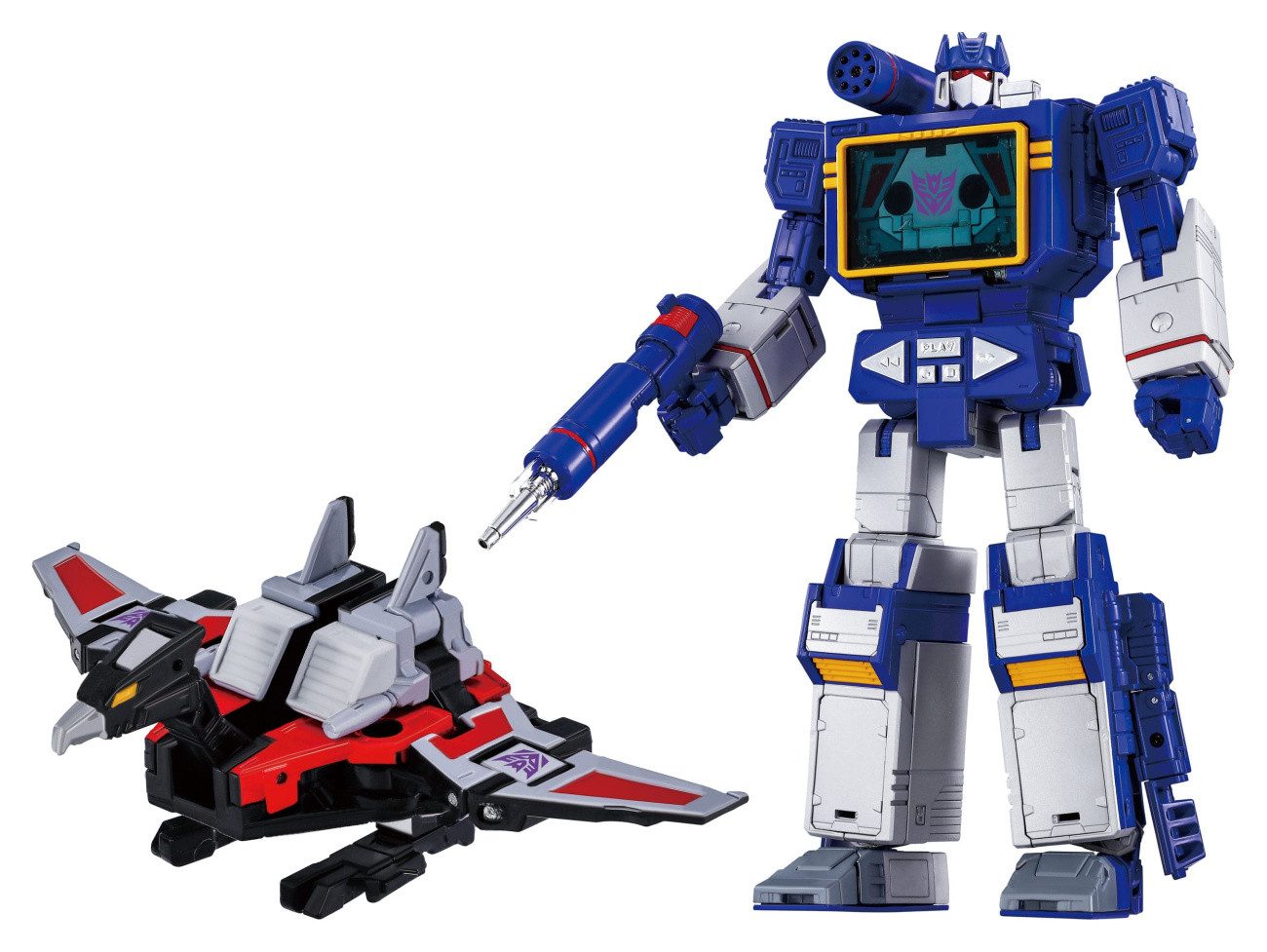 Takara Tomy Actionfigur Transformers Team-Up Series Actionfiguren 2er-Pack MPG-19 Soundwave un