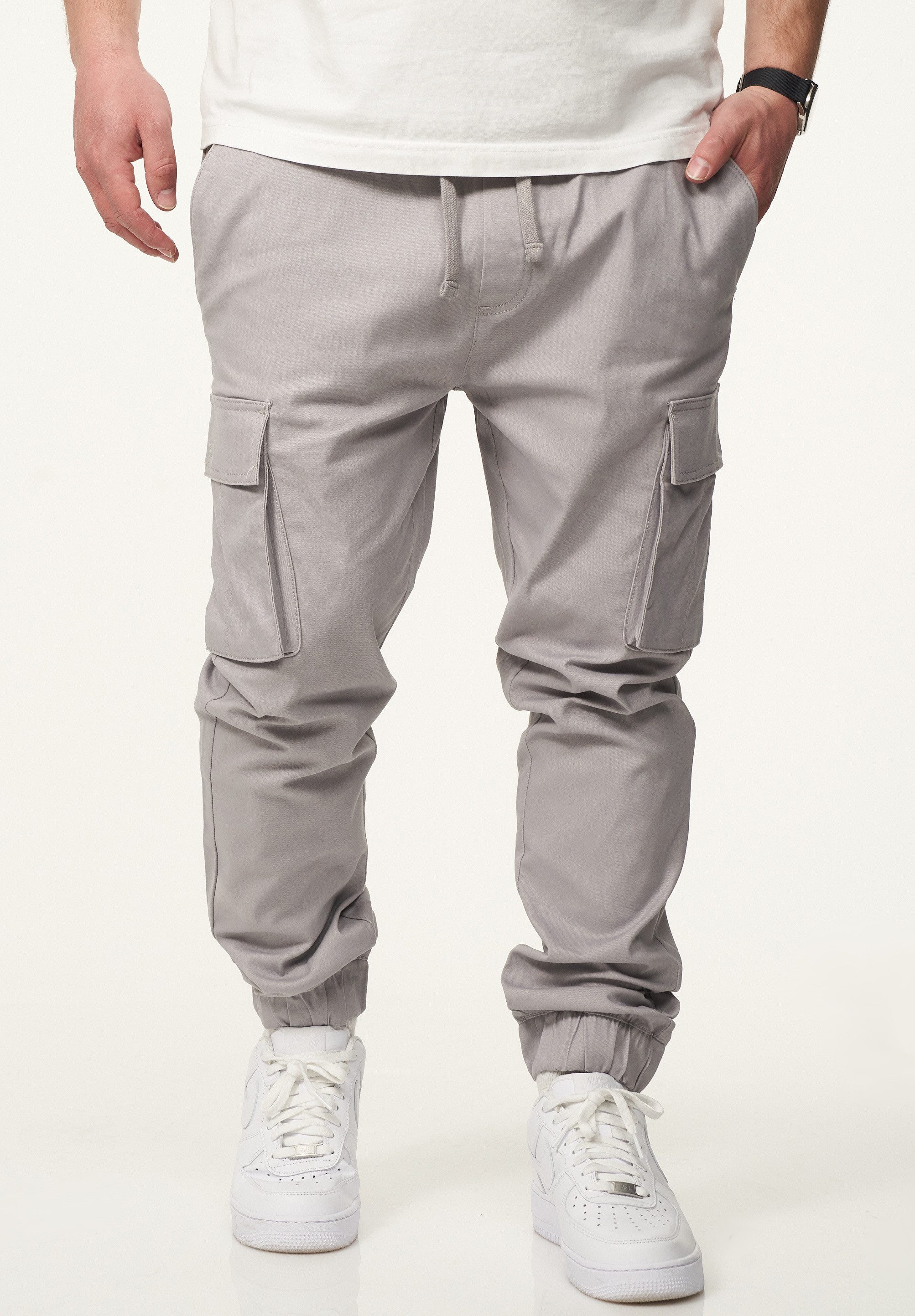 DAILY COTTON Cargohose als Stoffhose mit Cargo Taschen - Freizeithose Herre günstig online kaufen