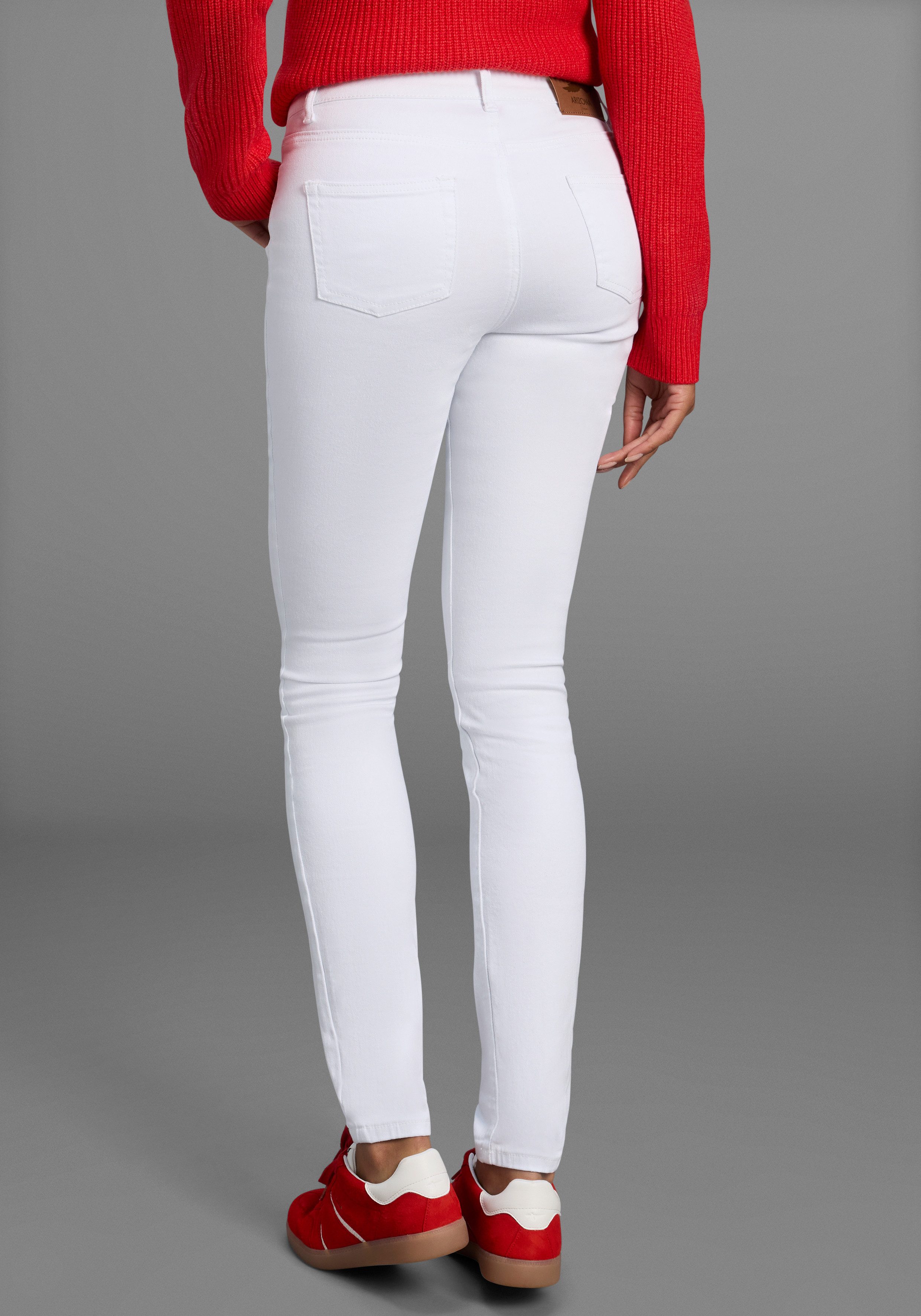 Arizona Slim-fit-Jeans Shaping enge Passform, Röhrenjeans, günstig online kaufen