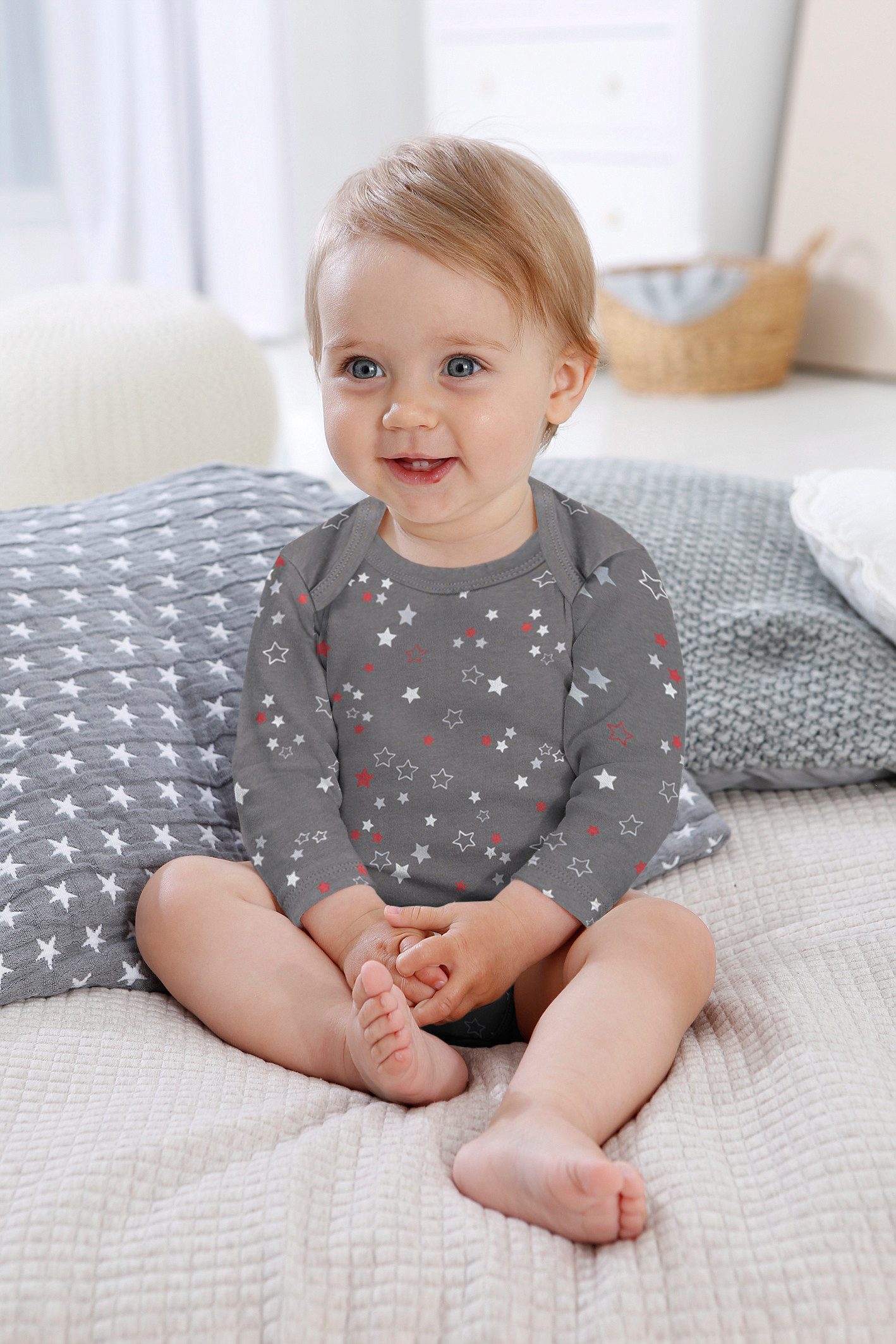 KIDSWORLD Starter Pack, 8-piece Baby Set - NEW COLLECTION (Set, 8-piece, 8), Baby Set made of organic cotton