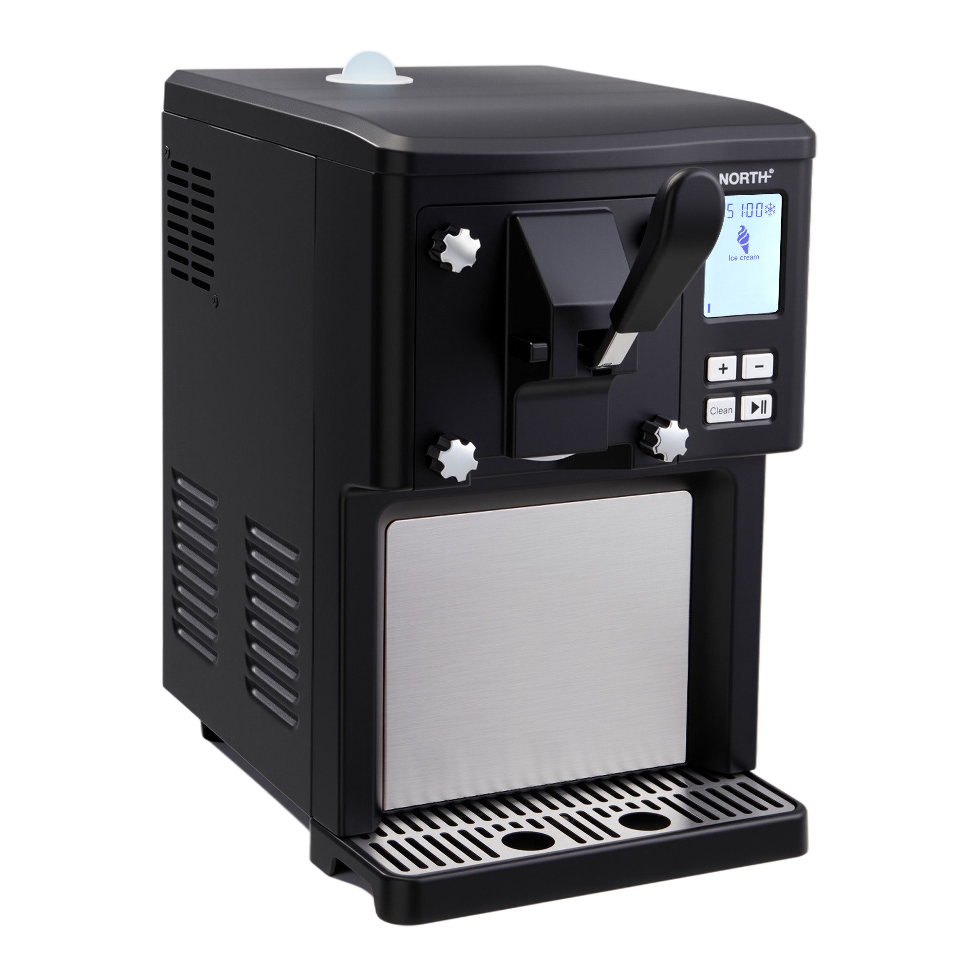 NORTH Eismaschine NORTH Softeismaschine, 1,5 l, 250 W, Eiscreme