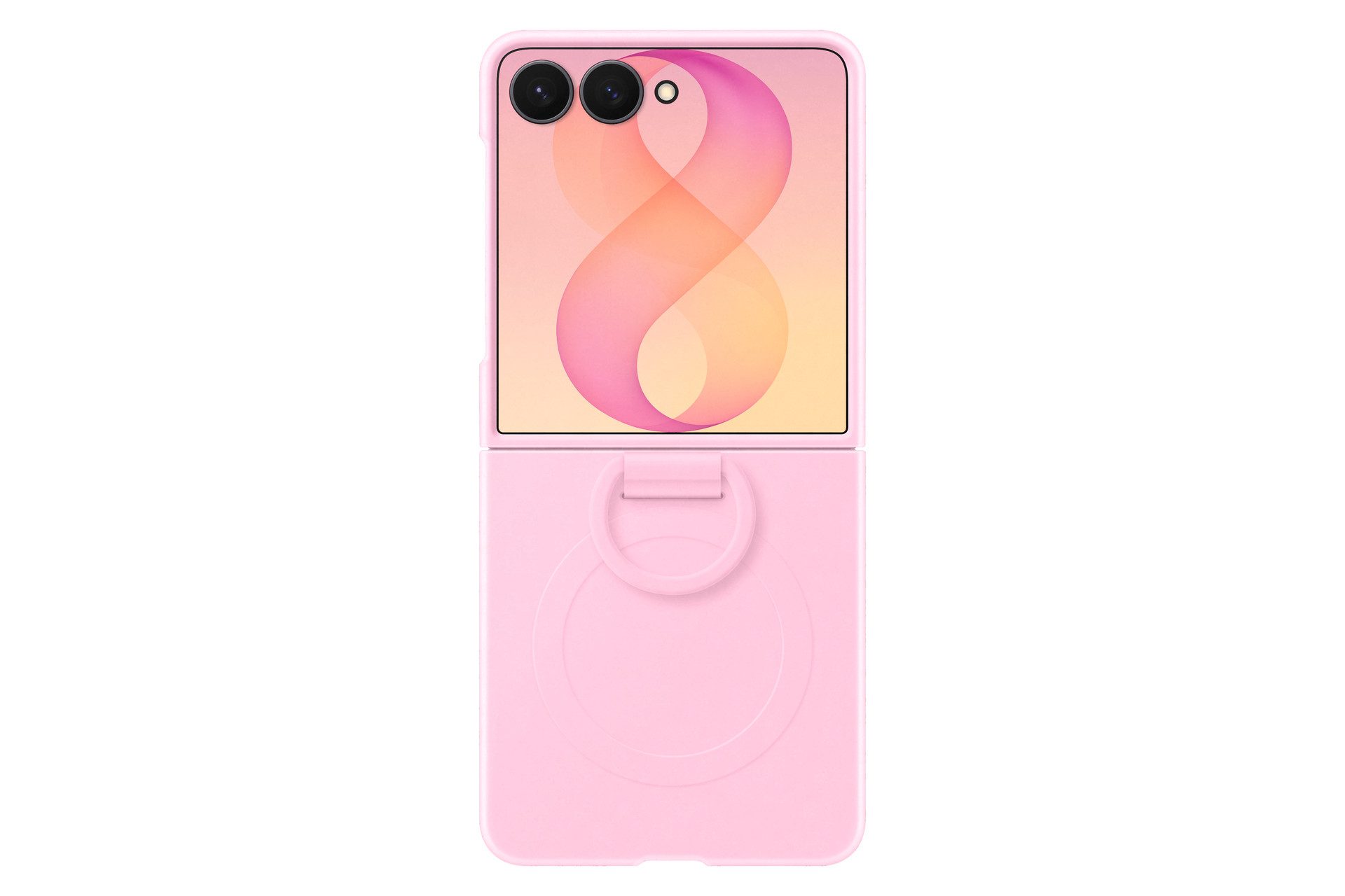 Samsung Smartphone-Hülle Silicone Ring Magnet Case für Galaxy Flip8, Backcover, Schutzhülle, Handyschutzhülle, Case, Schutzcase, stoßfest