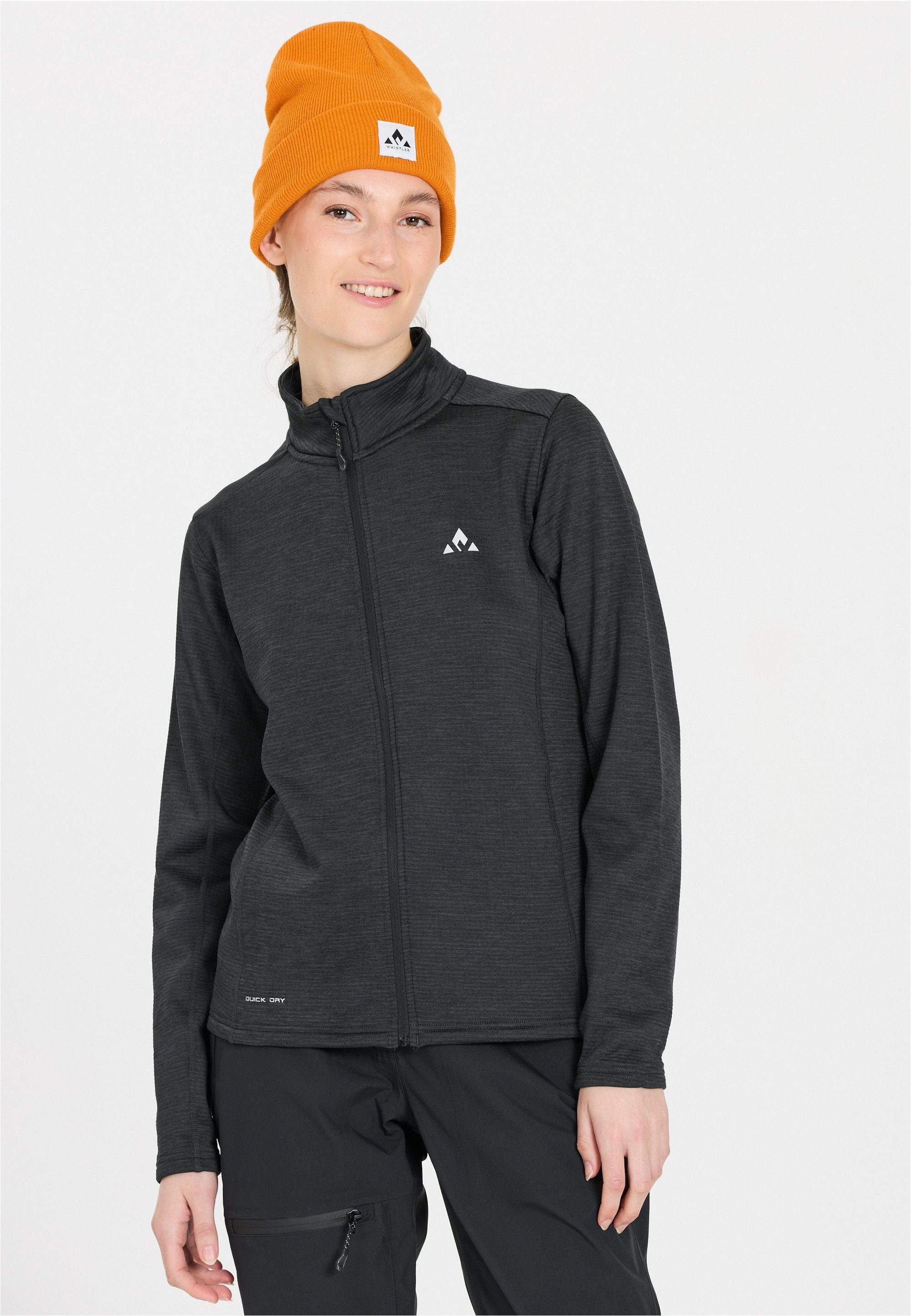 WHISTLER Fleecejacke Juice aus leichtem Waffle-Material