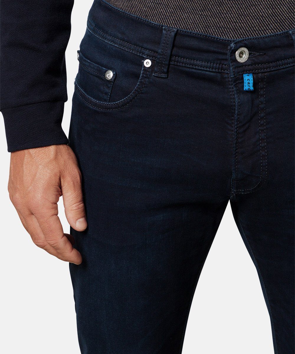 LYON 5-Pocket-Jeans Cardin CARDIN PIERRE blue used midnight Pierre FUTUREFLEX