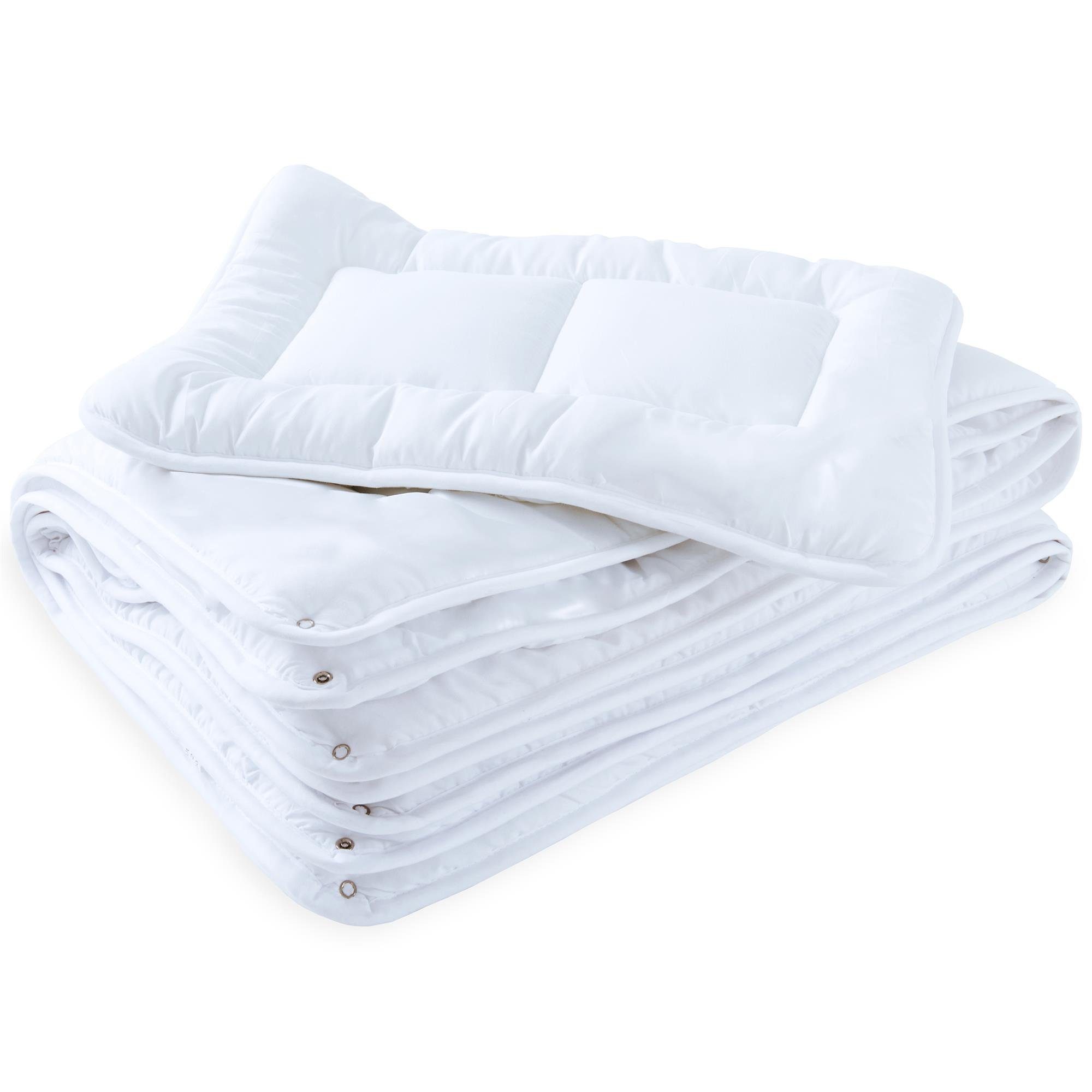 aqua-textil Bettdecke, Kopfkissen + Topper Soft günstig online kaufen