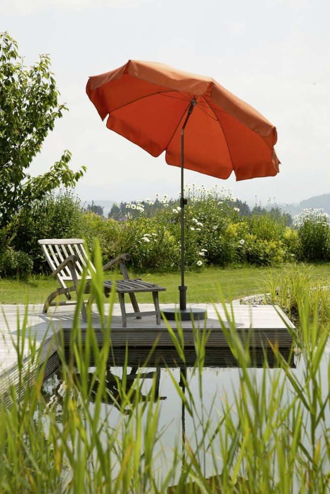 Schneider Schirme Sonnenschirm Schneider Sonnenschirm Aquila terracotta Ø 200 cm