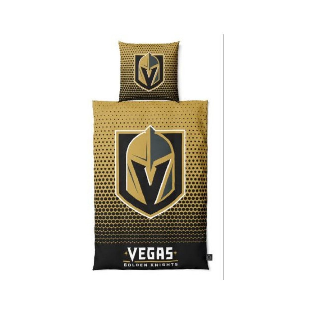 Fanatics Vegas Golden Knights Bettwäsche-Set "DOTS"