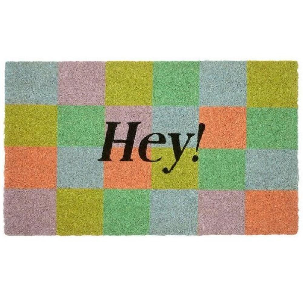 Giftcompany Fußmatte Fußmatte aus Kokosfasern Hey (75x45cm)