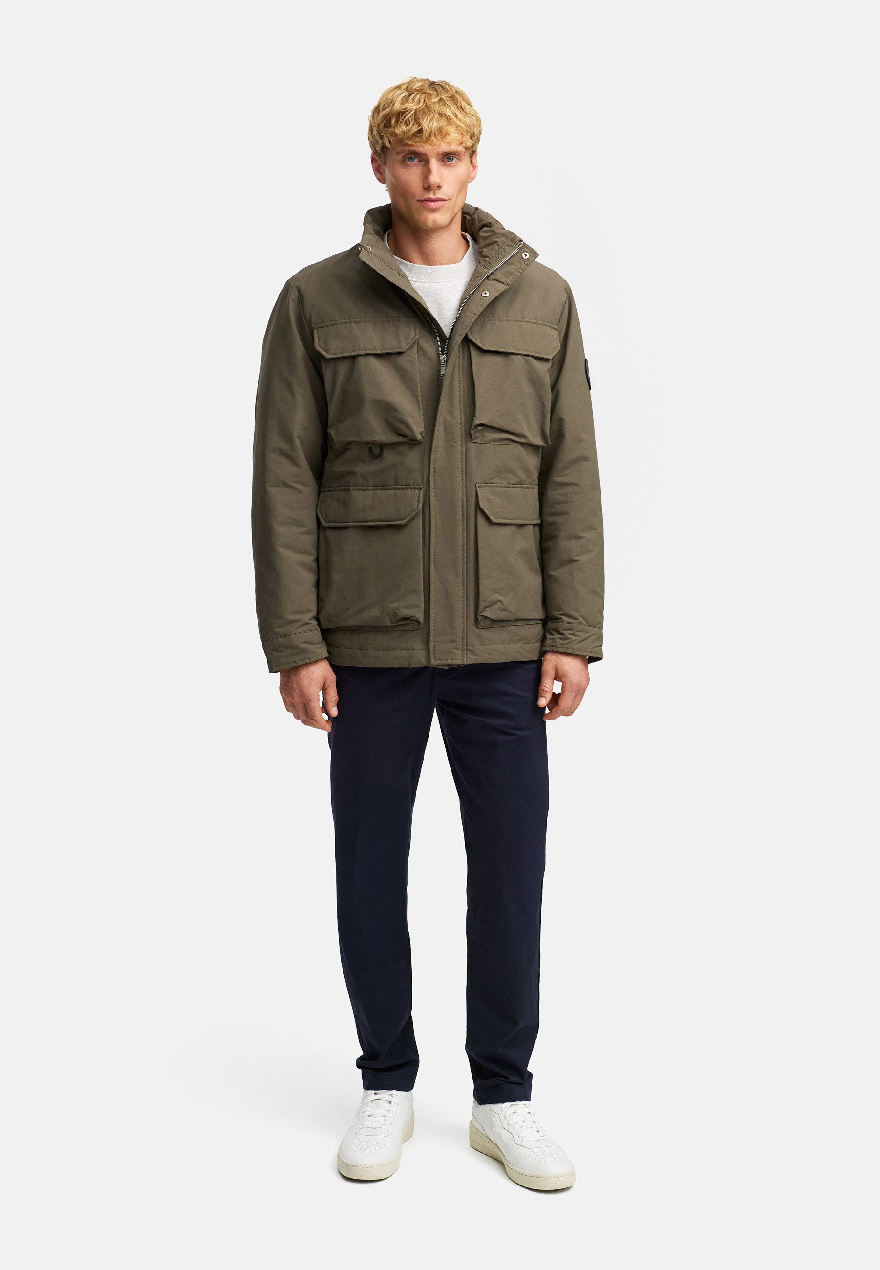 Kronstadt Winterjacke Herren KSMonty Jacke Winter Herrenjacke Parka mit Stehkragen und vielen Taschen