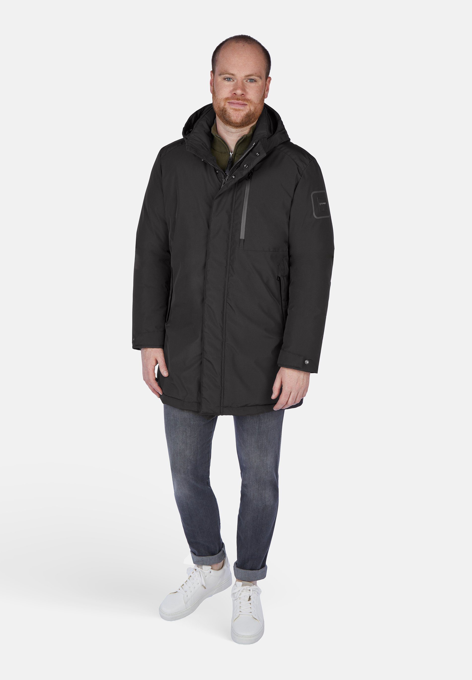 Calamar Winterjacke Function Parka Anthrazit Dunkles