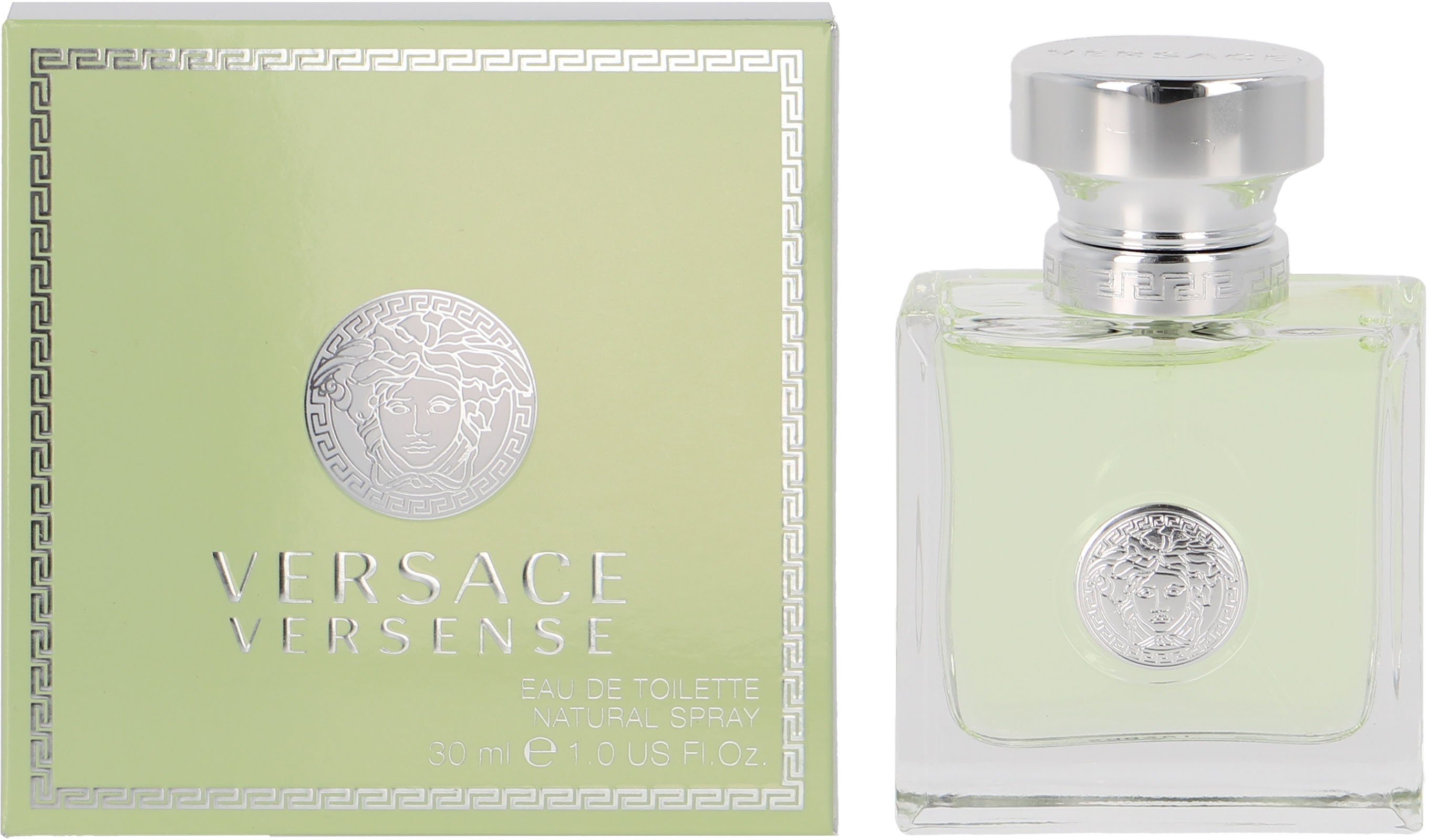 Versace Eau de Toilette VERSENSE EDT, Blumig-holziger Damenduft mit Mandarine, Jasmin und Sandelholz.
