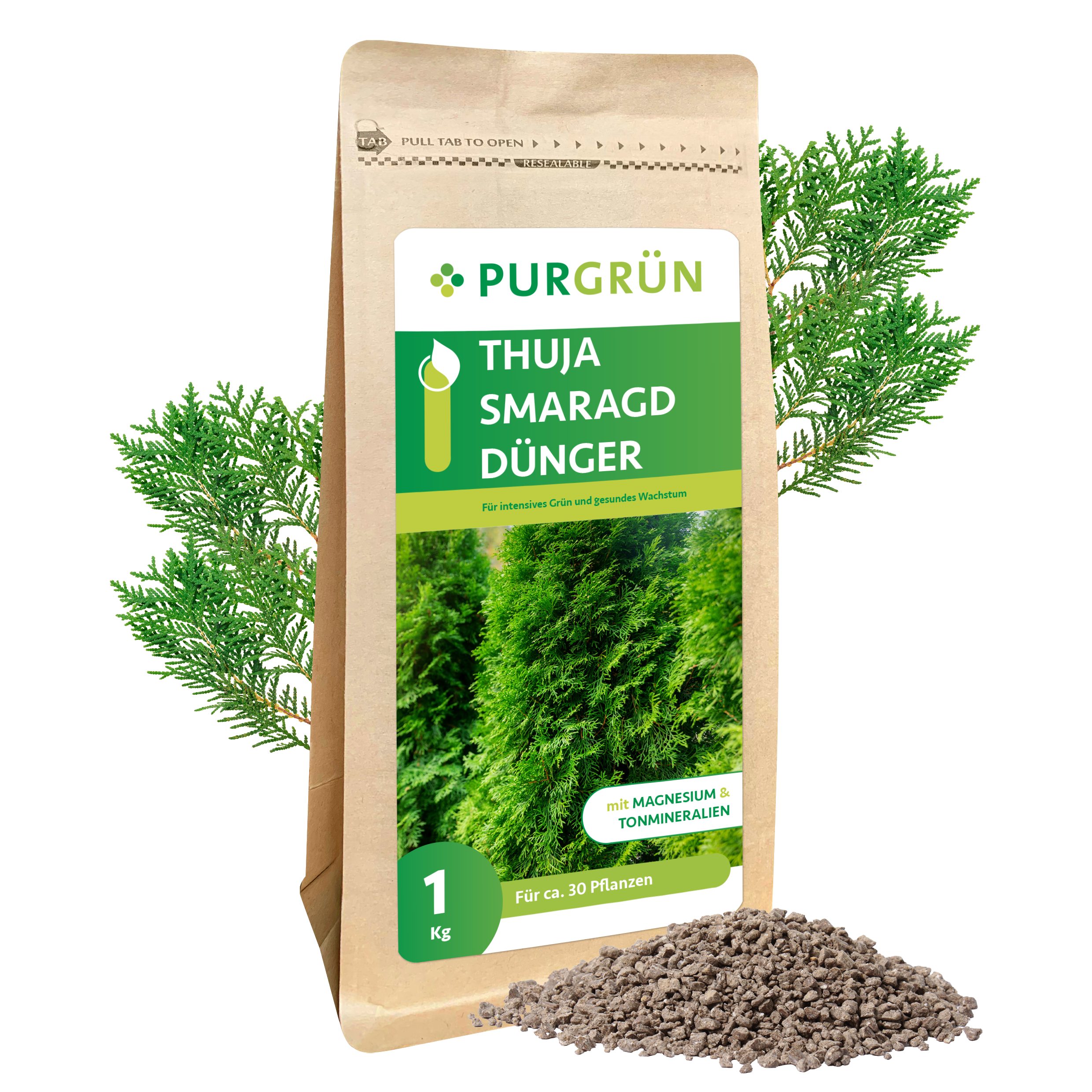 Purgrün Gartendünger Purgrün Thuja Smaragd Dünger, günstig online kaufen