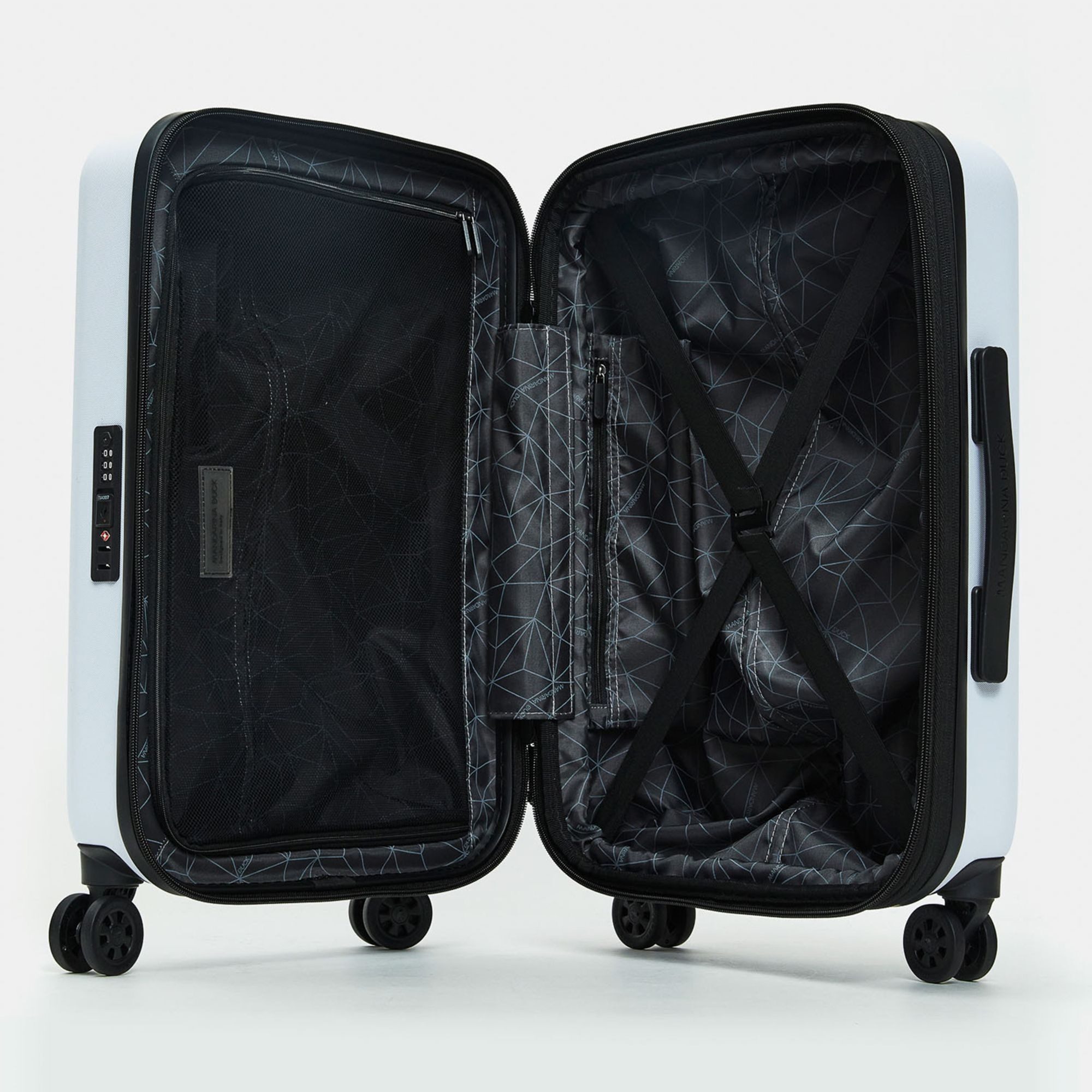 Mandarina Duck Handgepäck-Trolley Tank Case, 4 Rollen, Polycarbonat