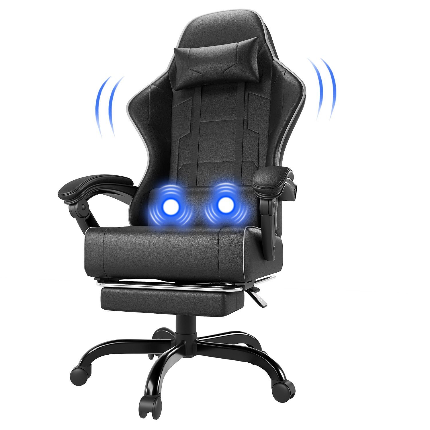 HOMALL Gaming-Stuhl Bürostuhl mit Massagefunktion 150kg,Ergonomischer günstig online kaufen