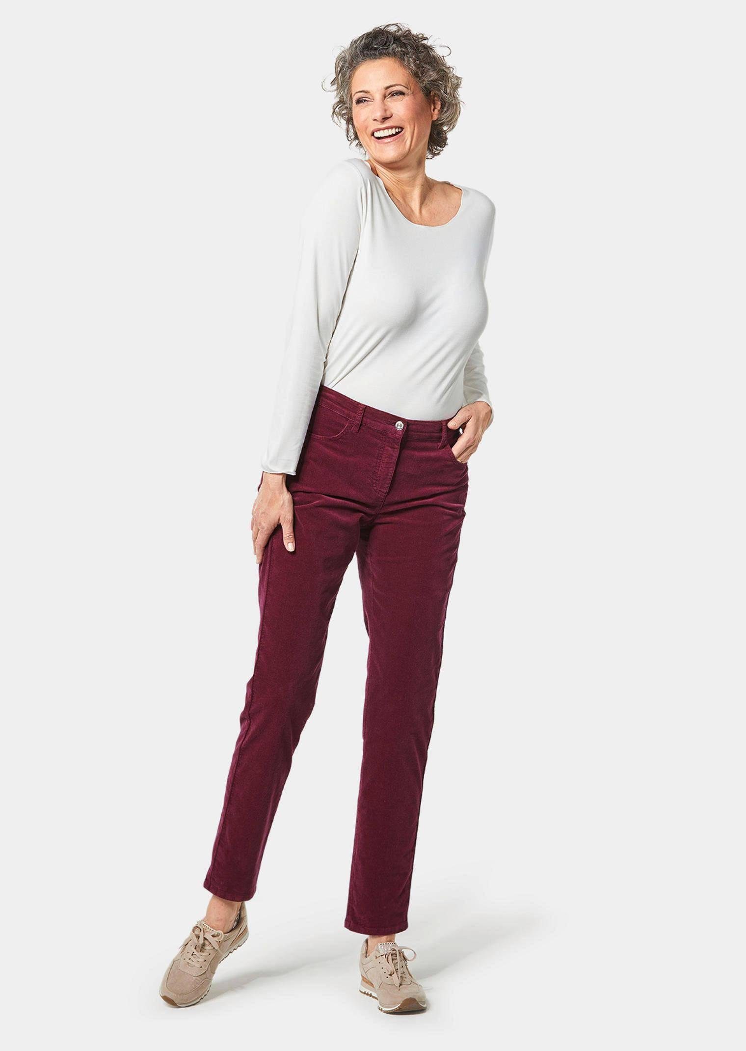 GOLDNER Stoffhose Hochwertige Sportsamthose in trendstarker Form