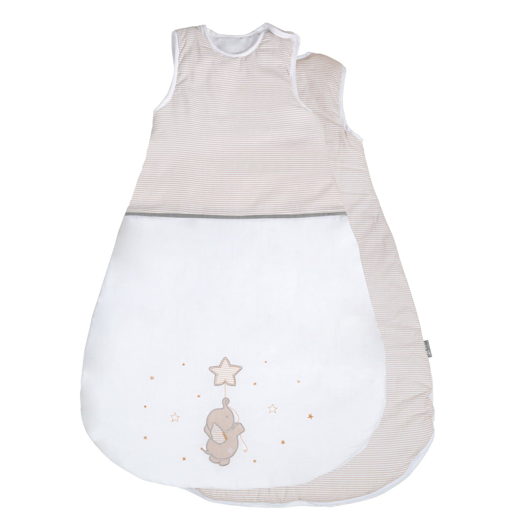 roba® Babyschlafsack aus atmungsaktiver Baumwolle, ganzjährig günstig online kaufen