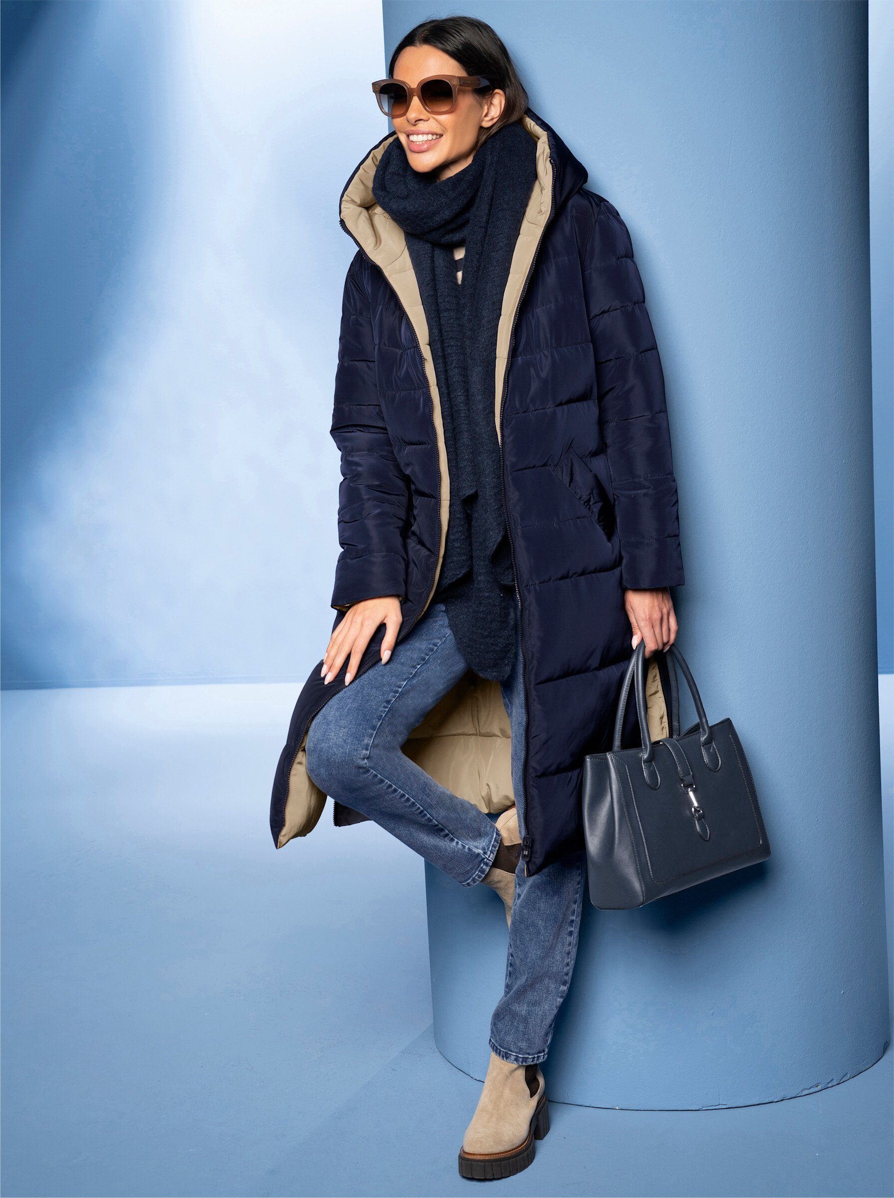 heine Langmantel Steppmantel . günstig online kaufen