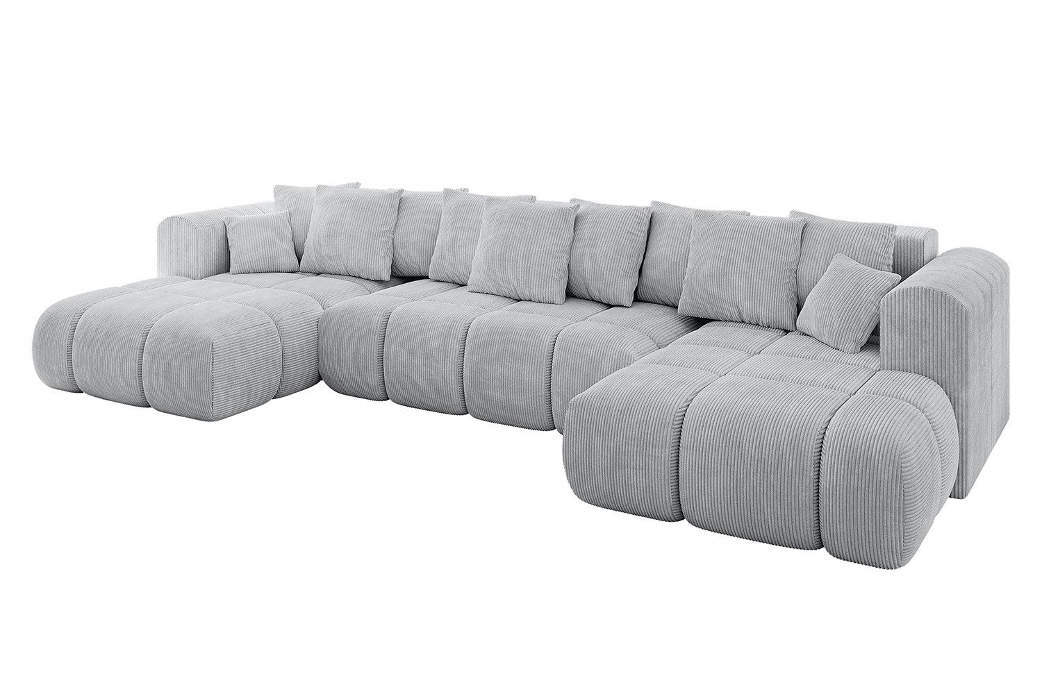 ALTDECOR Wohnlandschaft CLOUD-U-v1, Couch mit Schlaffunktion, günstig online kaufen