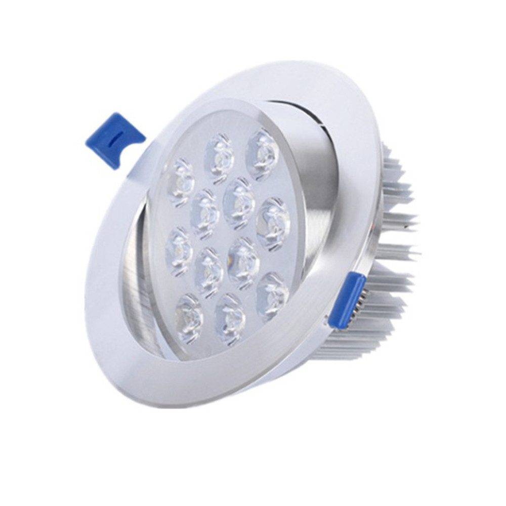 MUPOO LED Einbaustrahler LED Deckeneinbauleuchte ultra-flach schwenkbar,3/7/12W LED Spot, LED fest integriert,Warmweiß/Kaltweiß/Naturweiß