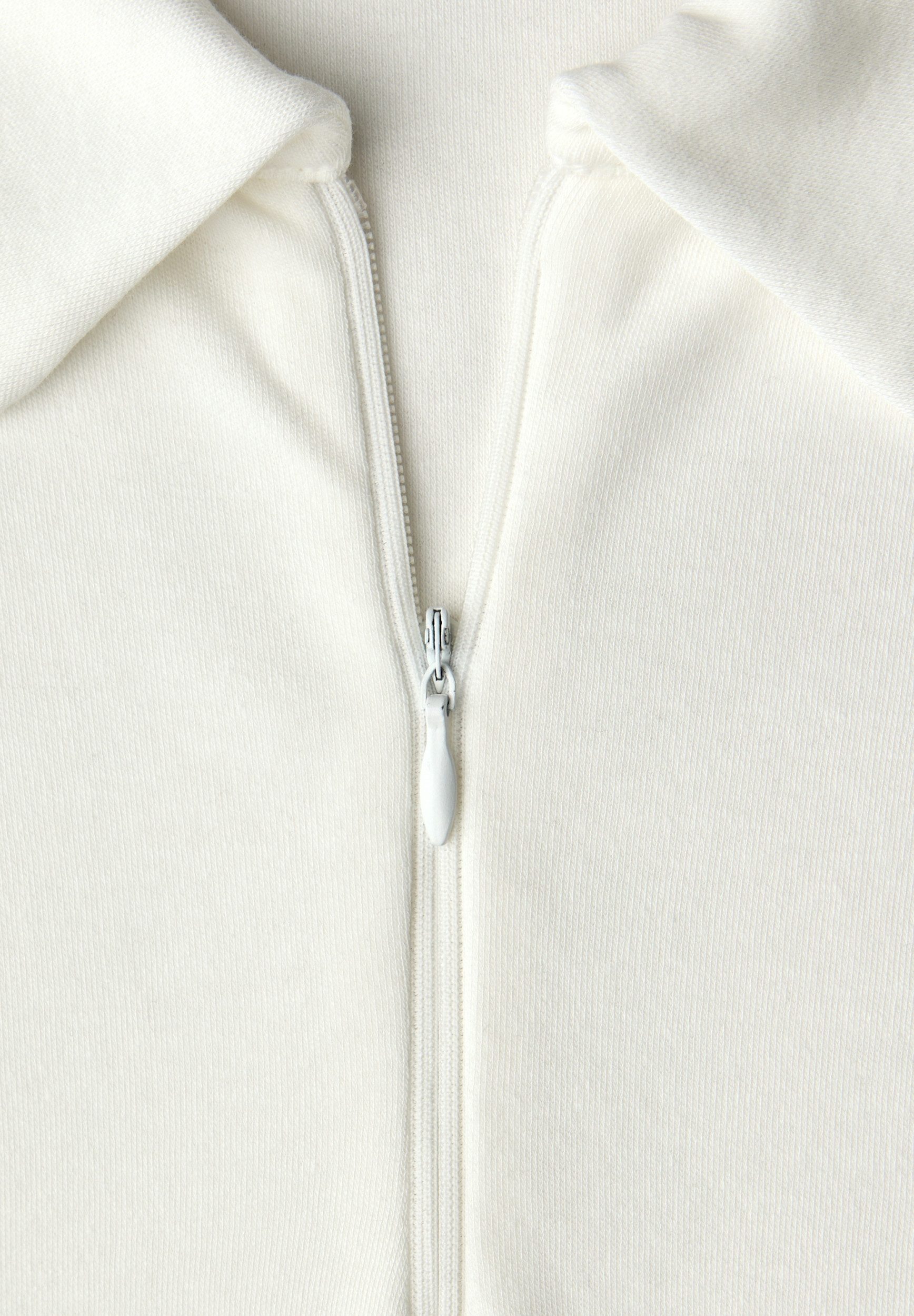 STREET ONE Langarmshirt LTD QR basic polo shirt w.zipp günstig online kaufen