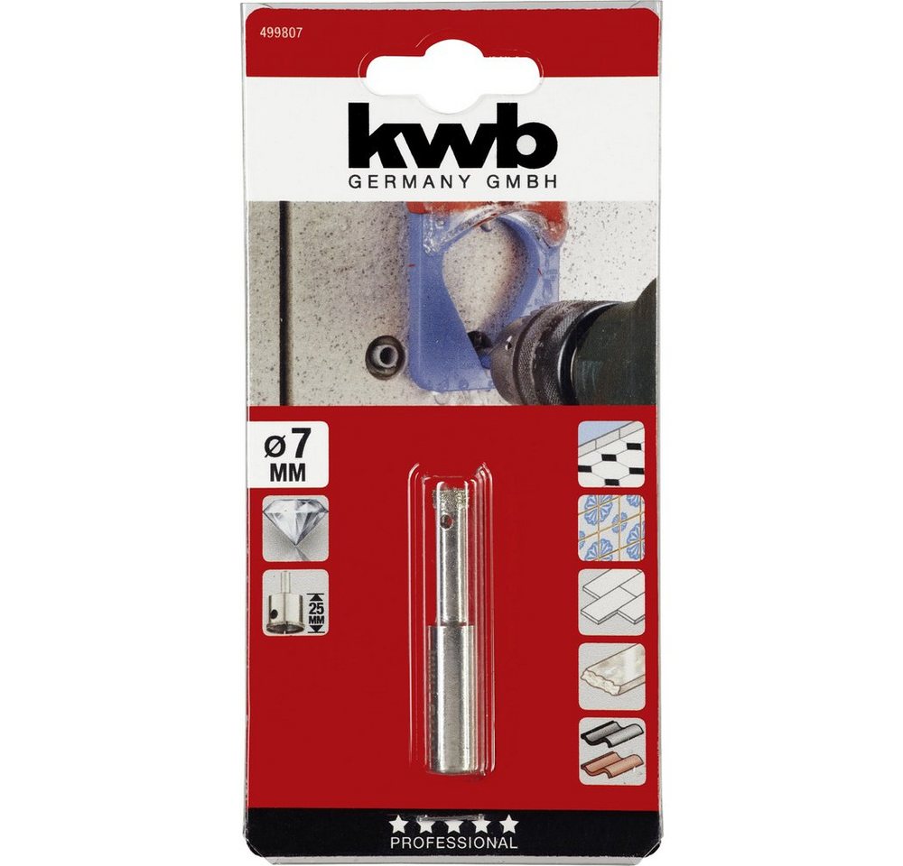 Thumbnail - kwb Bohrkrone kwb 7 T25 SB 499807 Lochsäge 7 mm 1 St.