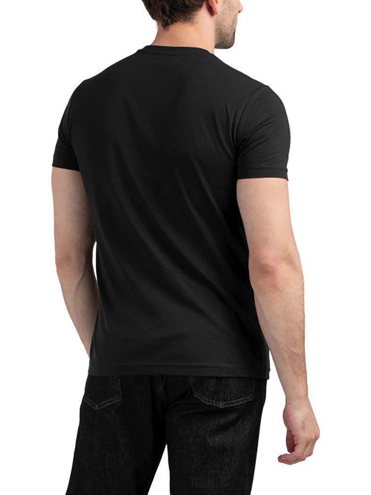 Diesel Rundhalsshirt Slim Fit Logo Shirt günstig online kaufen