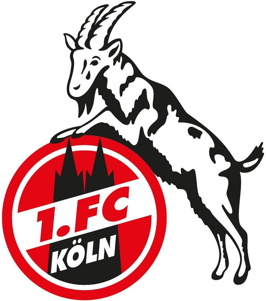 1. FC Köln Aufkleber Aufkleber Logo groß