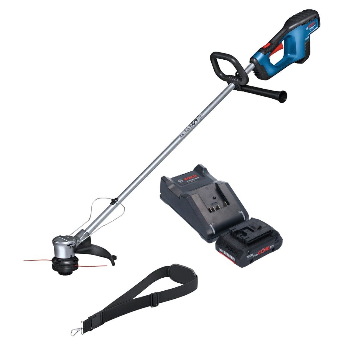 Bosch Professional Akku-Rasentrimmer GRT 18V-33 Professional Akku Rasentrimmer 18 V 330 mm Brushless + 1x