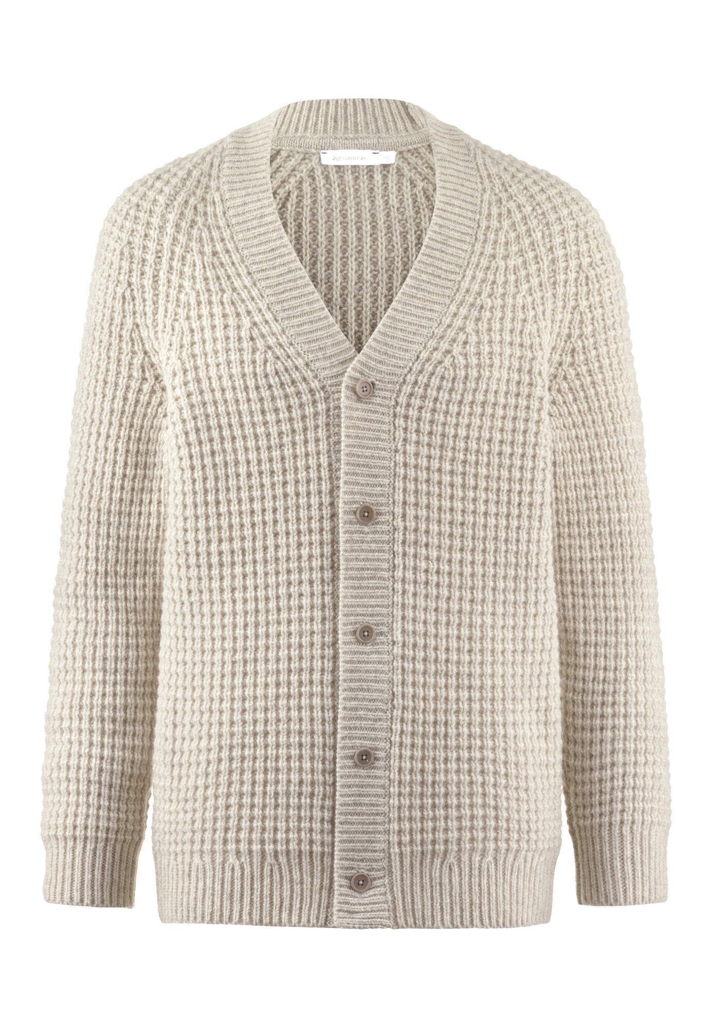 Hessnatur Strickjacke aus reiner Merinowolle (1-tlg) günstig online kaufen
