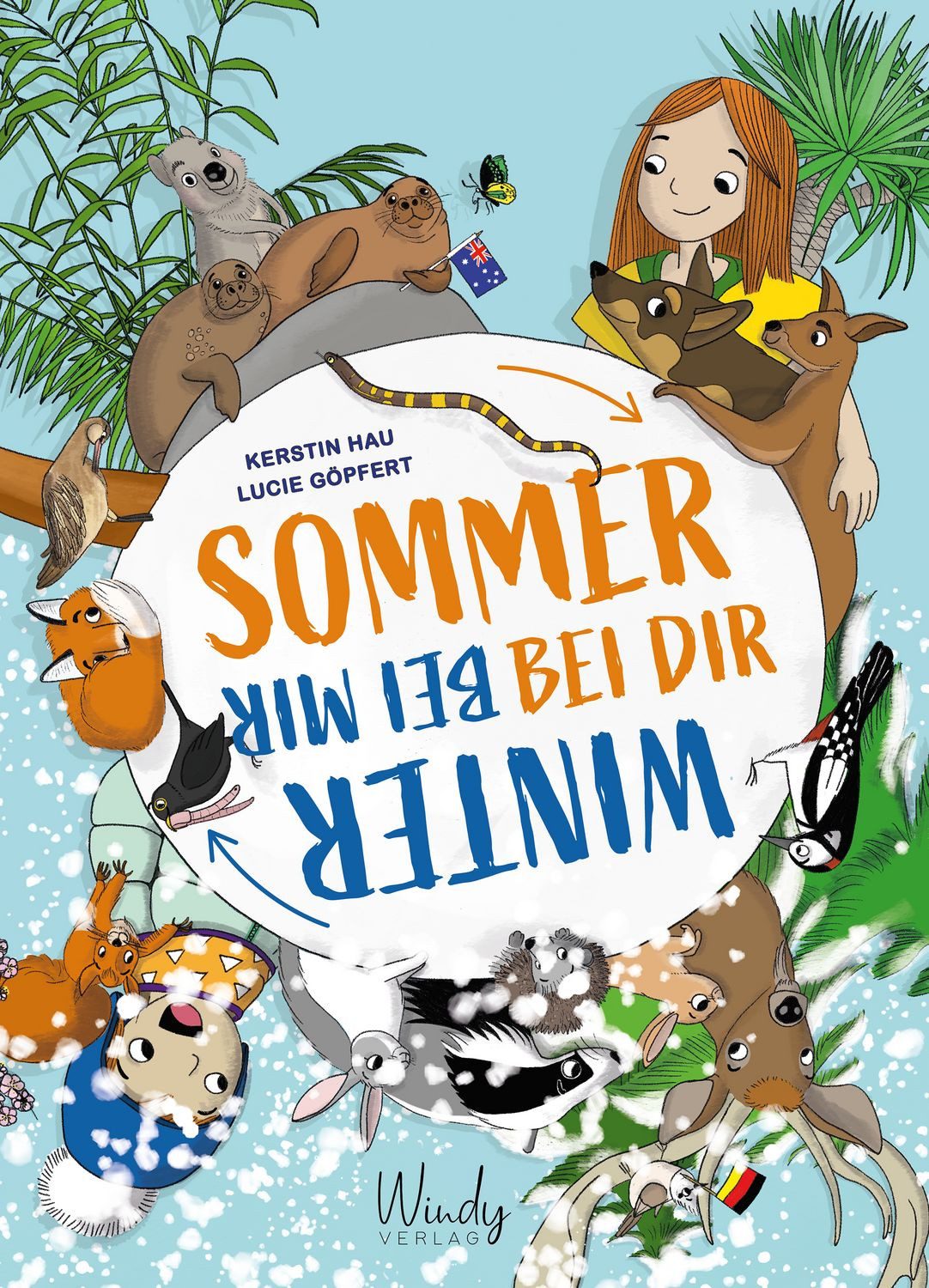 Sommer bei dir - Winter bei mir / Hau Kerstin, Göpfert Lucie