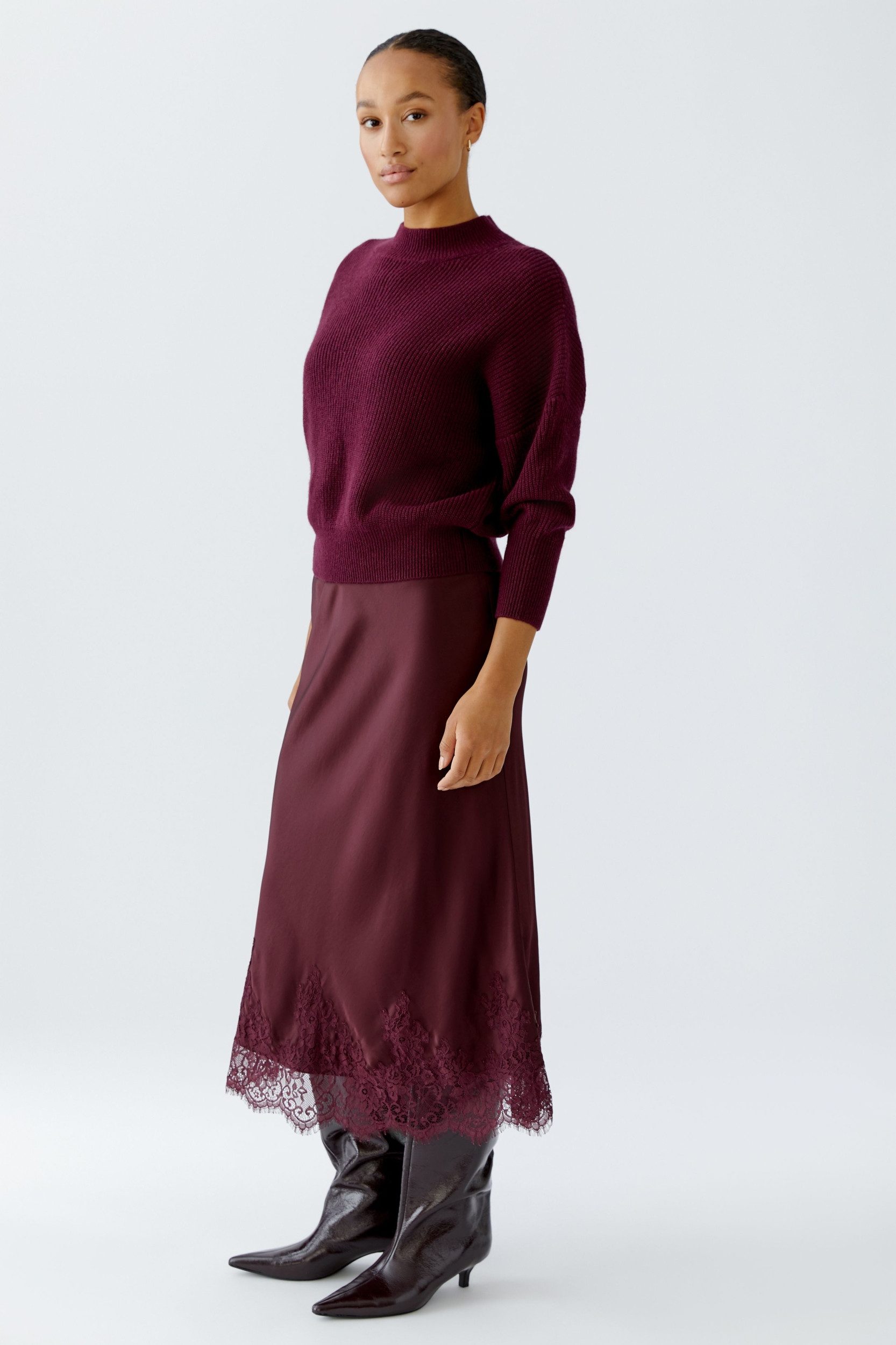 Oui Wollpullover Pullover bramble berry günstig online kaufen