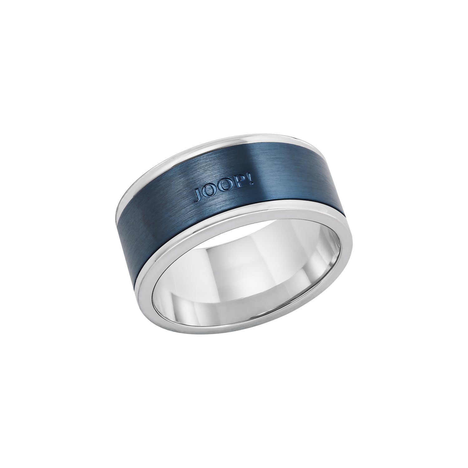 JOOP! Fingerring Ringe,Größe 66/21,IP blau