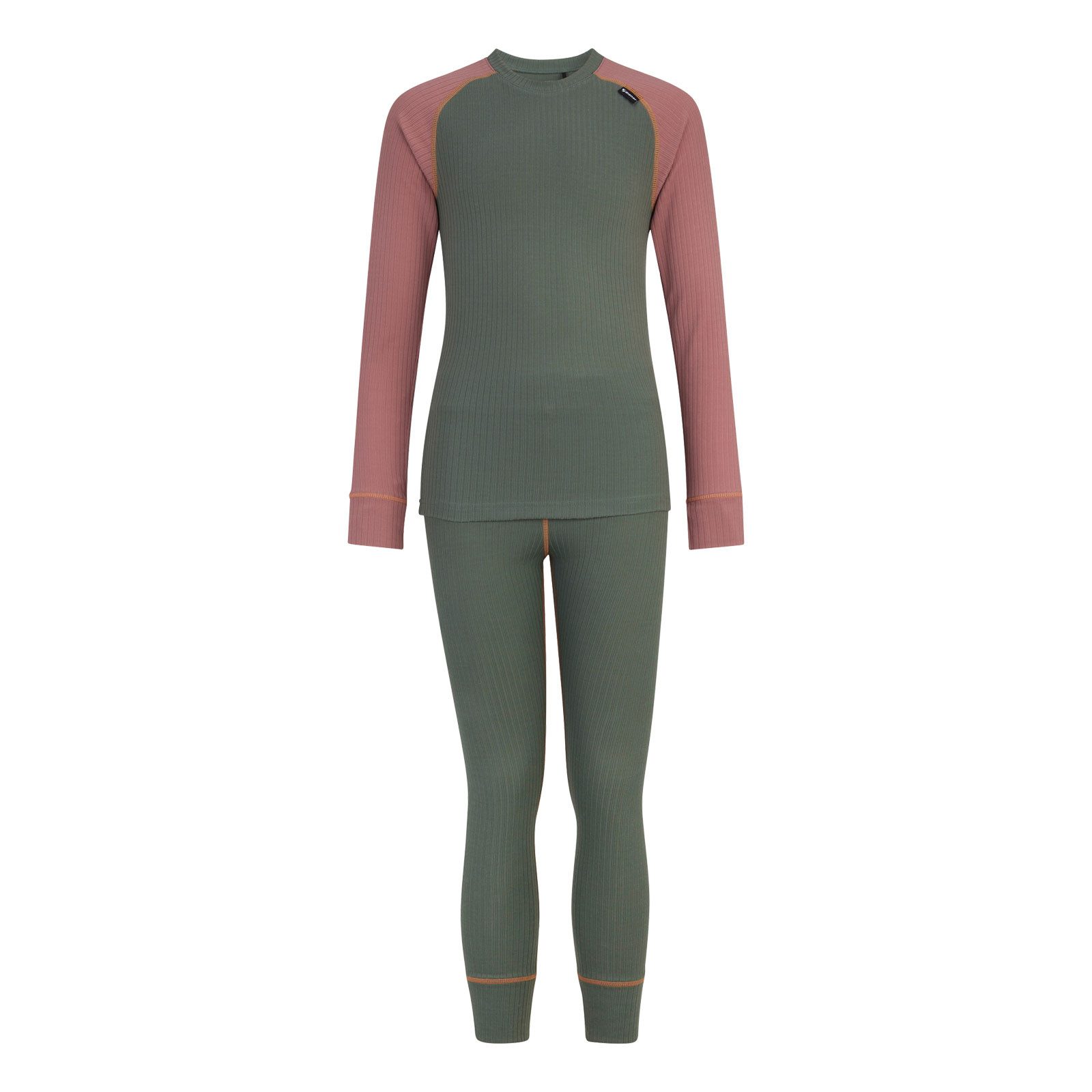 Ziener Funktionsunterhemd Skiunterwäsche-Set Jalia Jun (1-St., Oberteil mit langen Armen, lange Hose) mit Flatlocknähten