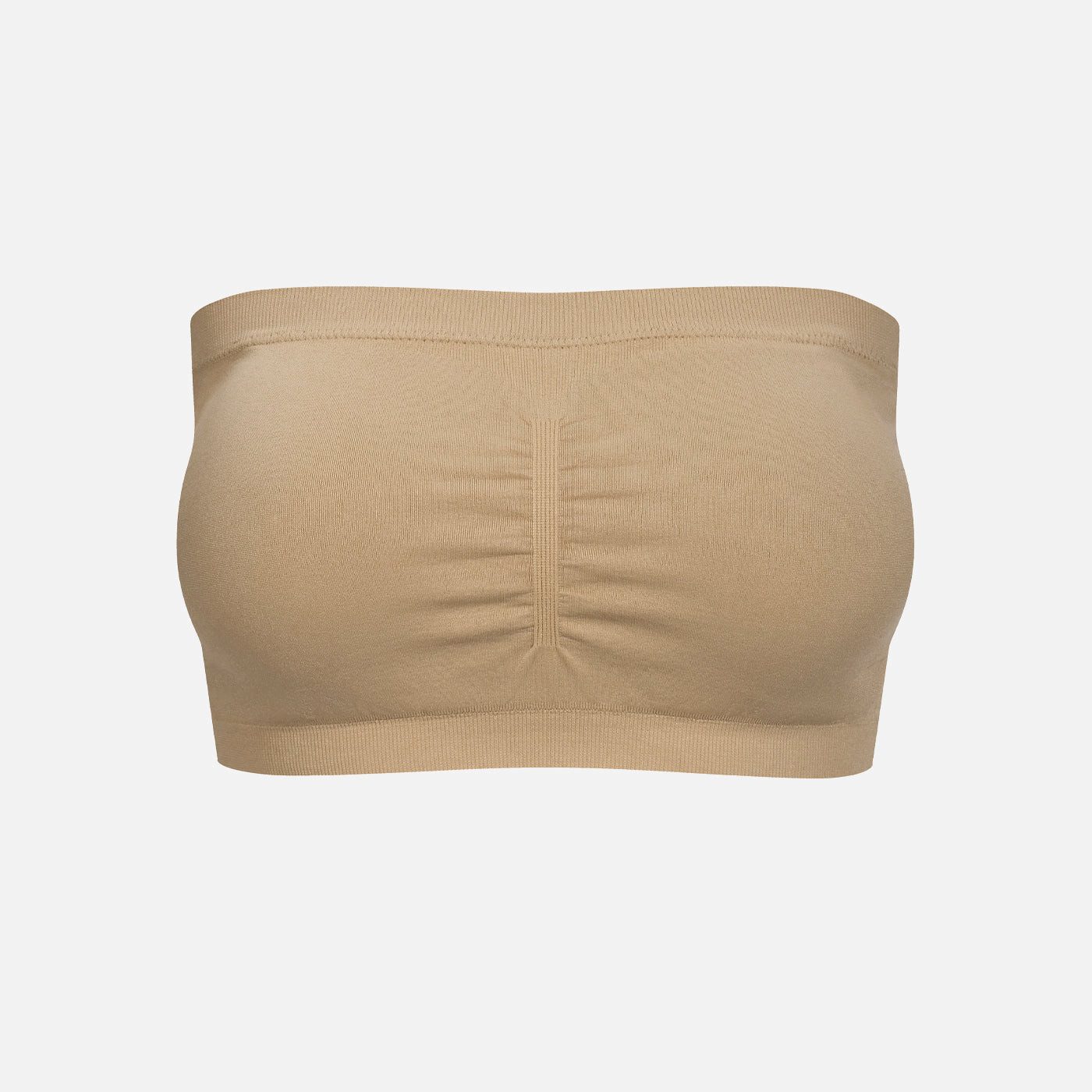 Creamy Fabrics Soft-BH Bandeau-BH-Beige-XL (1-tlg)