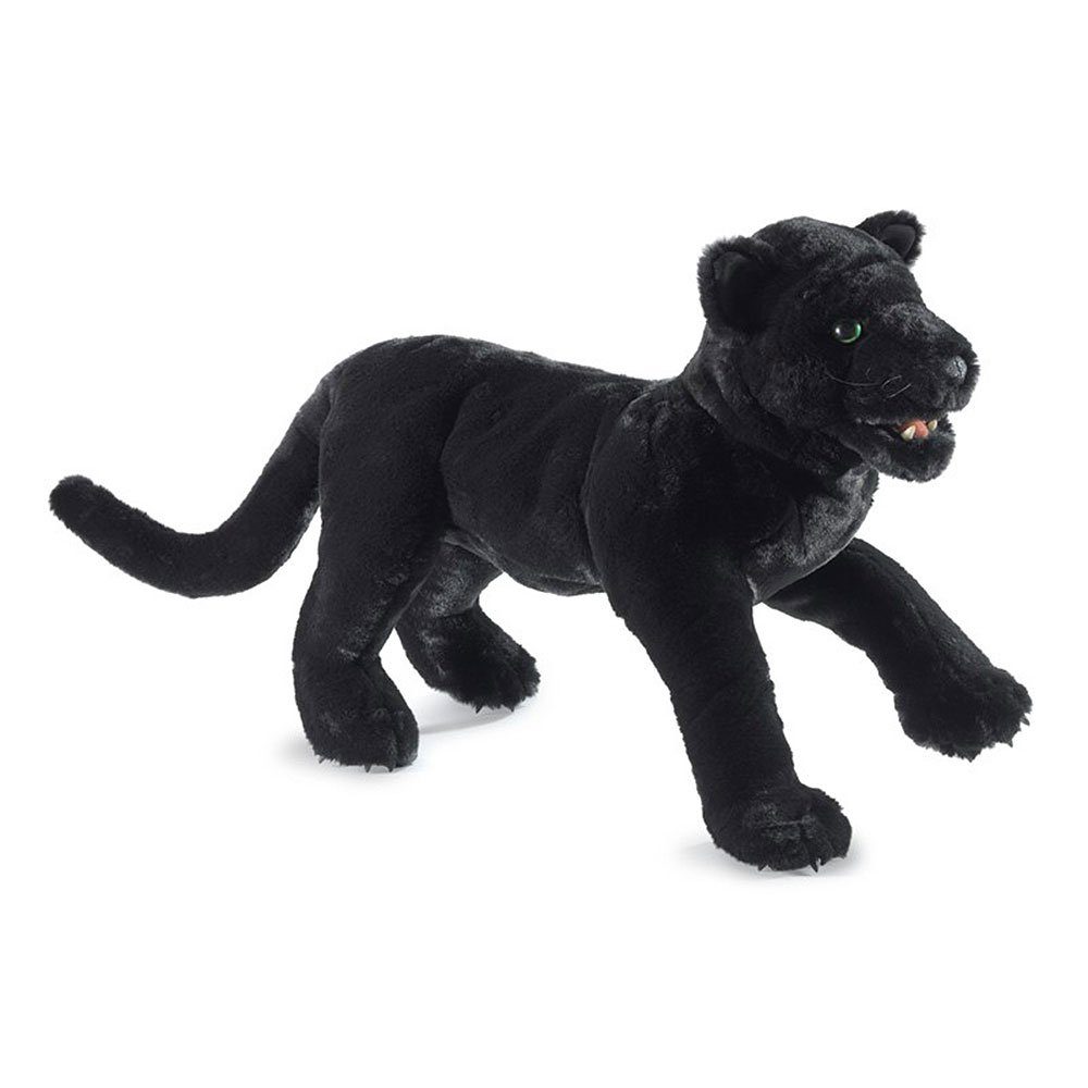 Folkmanis Handpuppen Handpuppe Folkmanis Handpuppe Schwarzer Panther 3155 (Packung)