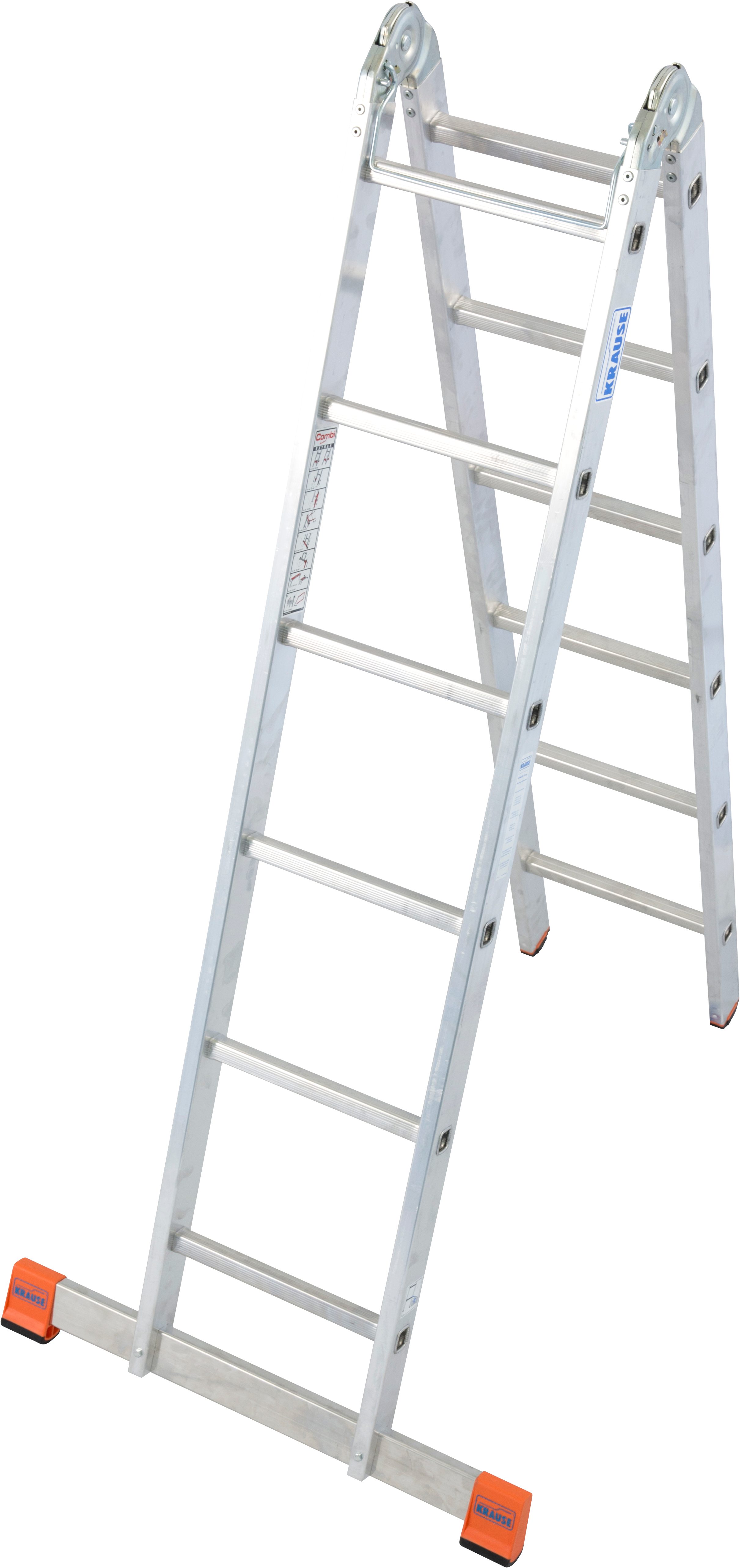 KRAUSE Gelenkleiter MONTO TriMatic
