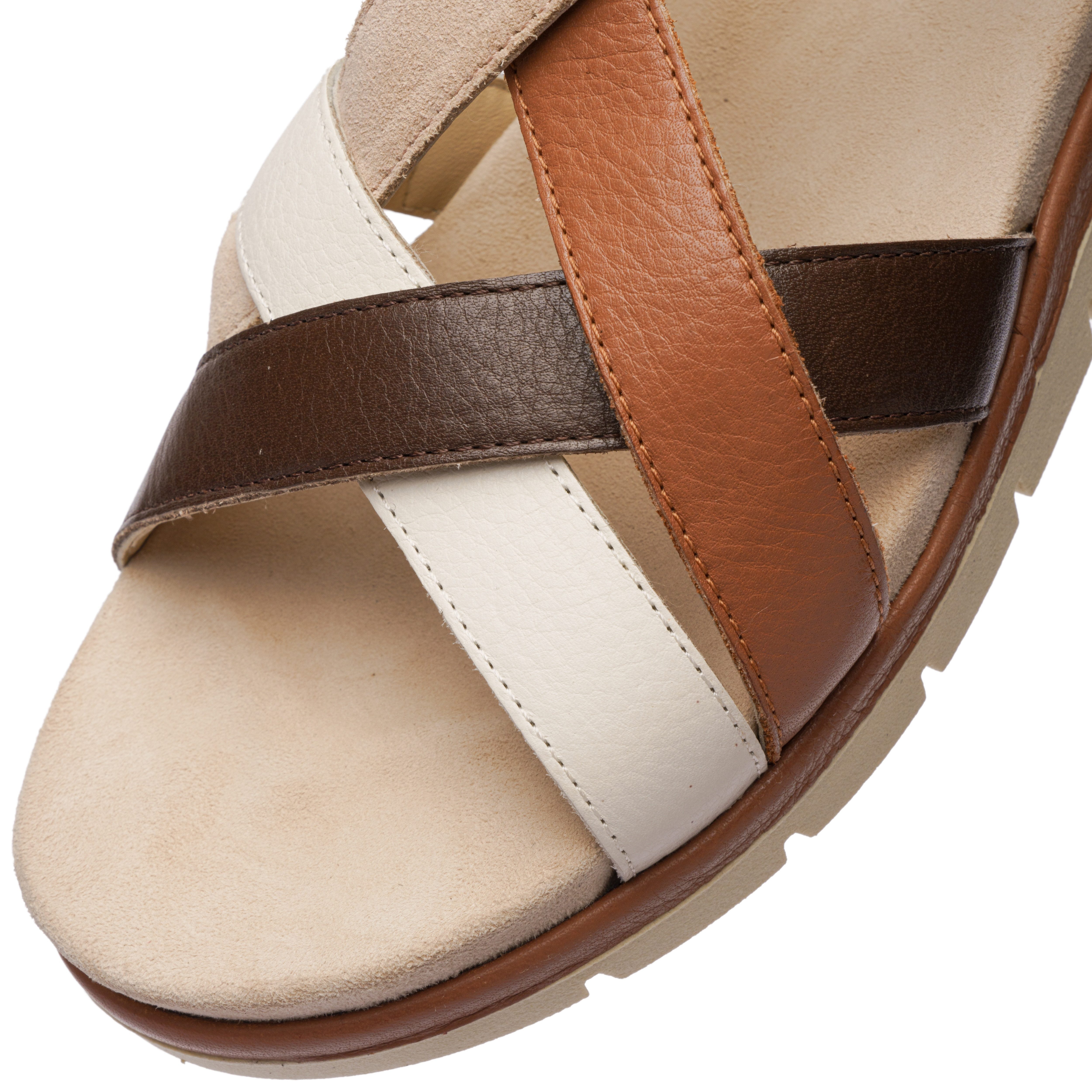 Ara CAMBRIDGE-S Riemchensandale Keilabsatz, Komfortschuh mit Klettverschuss, G-Weite (weit)