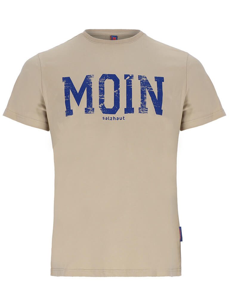 salzhaut T-Shirt Diek Salzhaut Herren T-Shirt Diek mit Moin-Print - Kurzarm-Shirt Baumwolle
