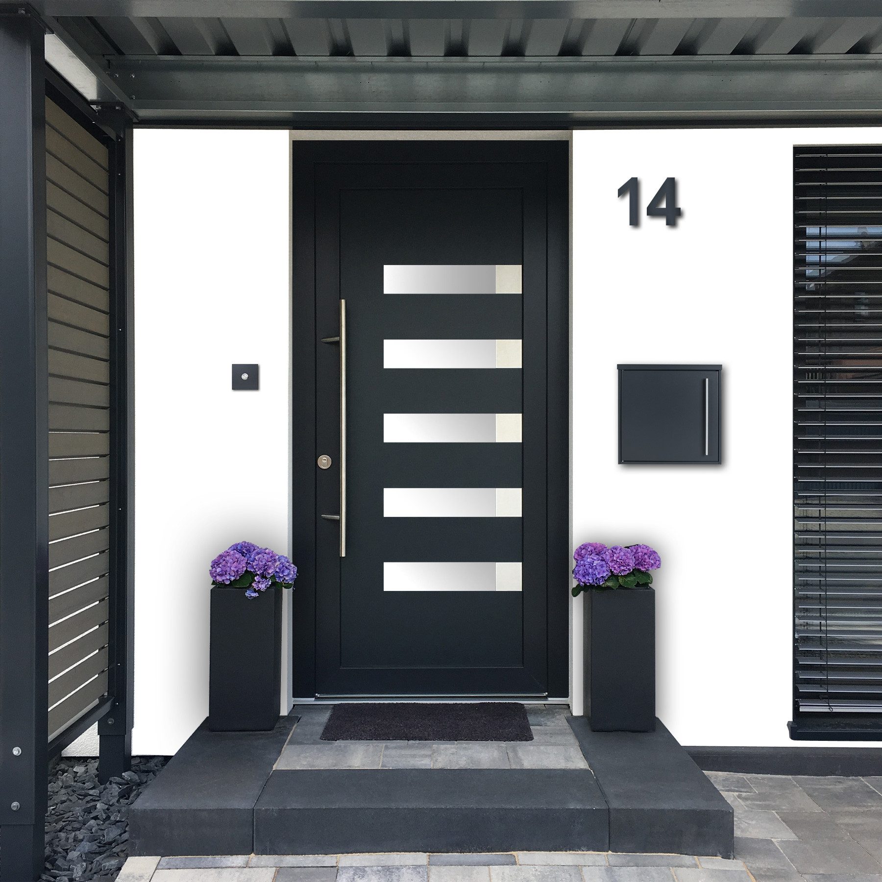 MOCAVI Briefkasten Briefkasten Box 101 anthrazit