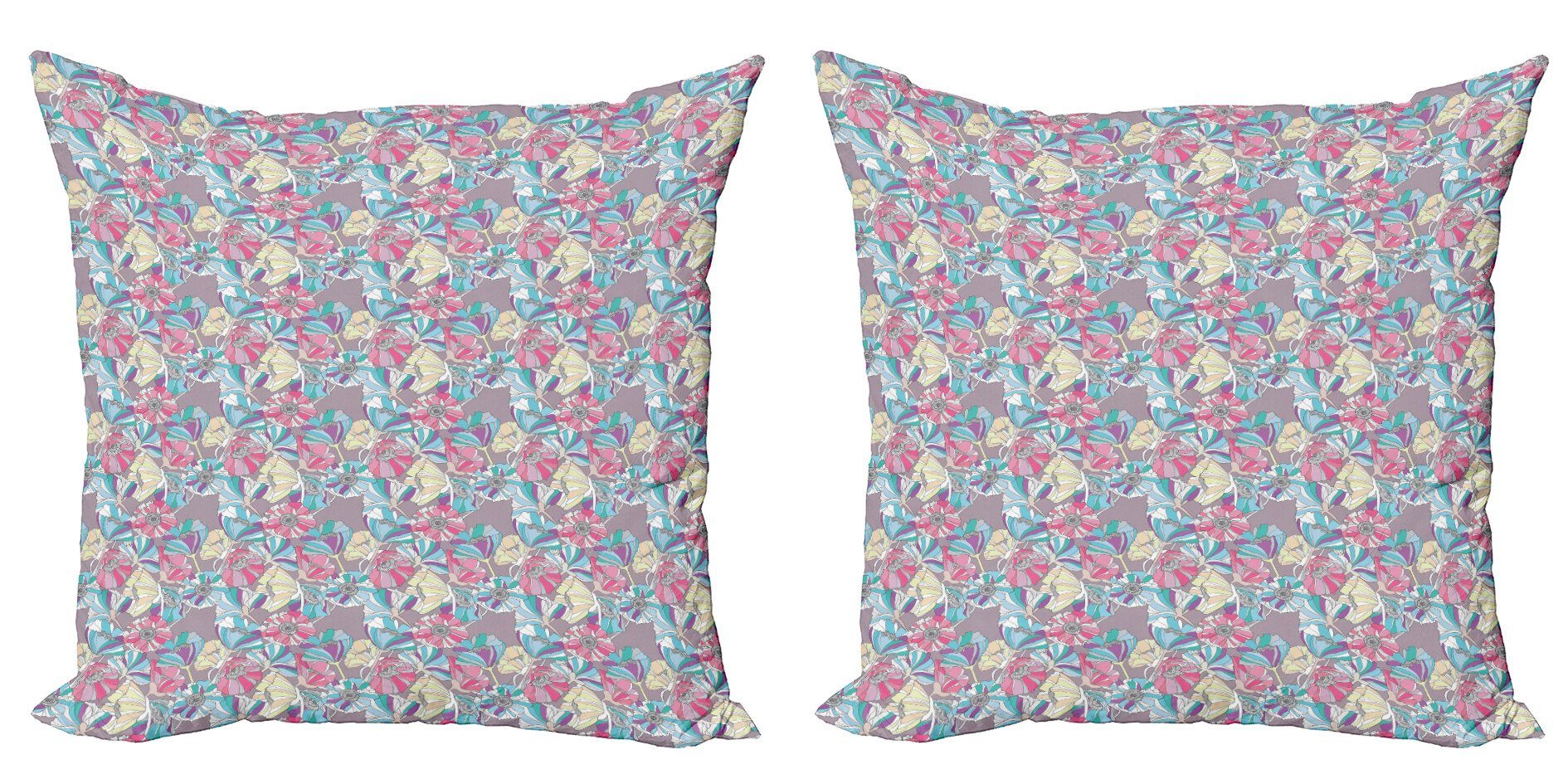 Kissenbezüge Modern Abakuhaus Accent Blume Stück), Kirschblüte Digitaldruck, Doppelseitiger (2