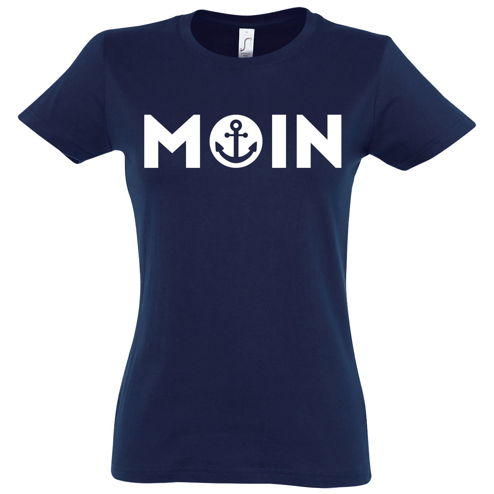 Youth Designz Print-Shirt Moin Logo Damen T-Shirt Anker Spruch mit modische günstig online kaufen