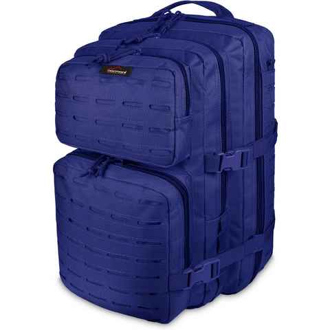 normani Daypack Daypack Rucksack 50 Liter Laser Tec, Tagesrucksack mit großem Volumen US Cooper Assault Pack Taktischer Tagesrucksack